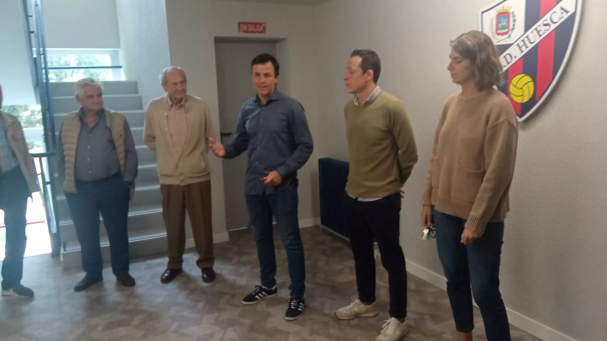 Veteranos de Lamusa visitan la BAF