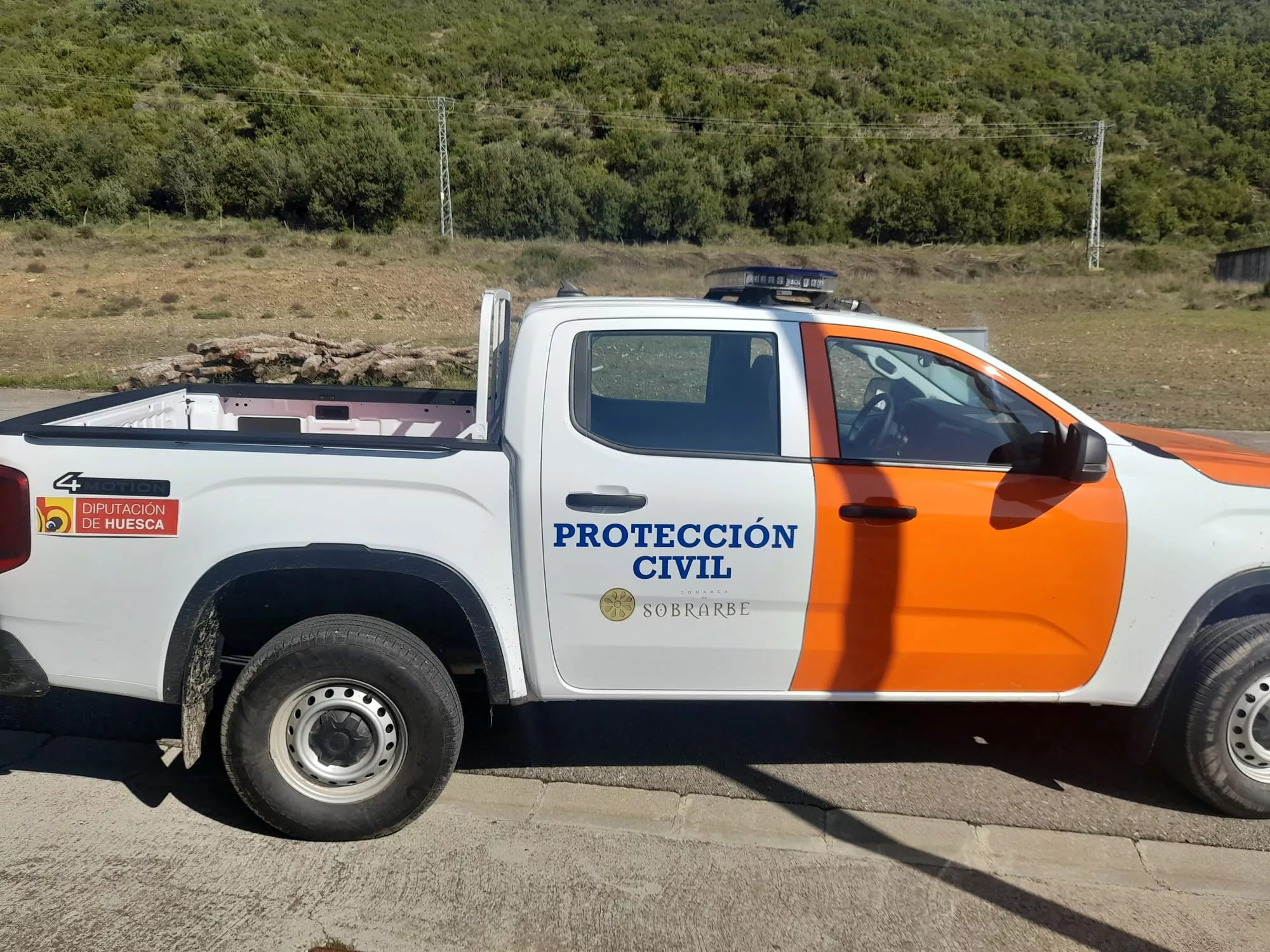 Nuevo vehículo de Protección Civil.