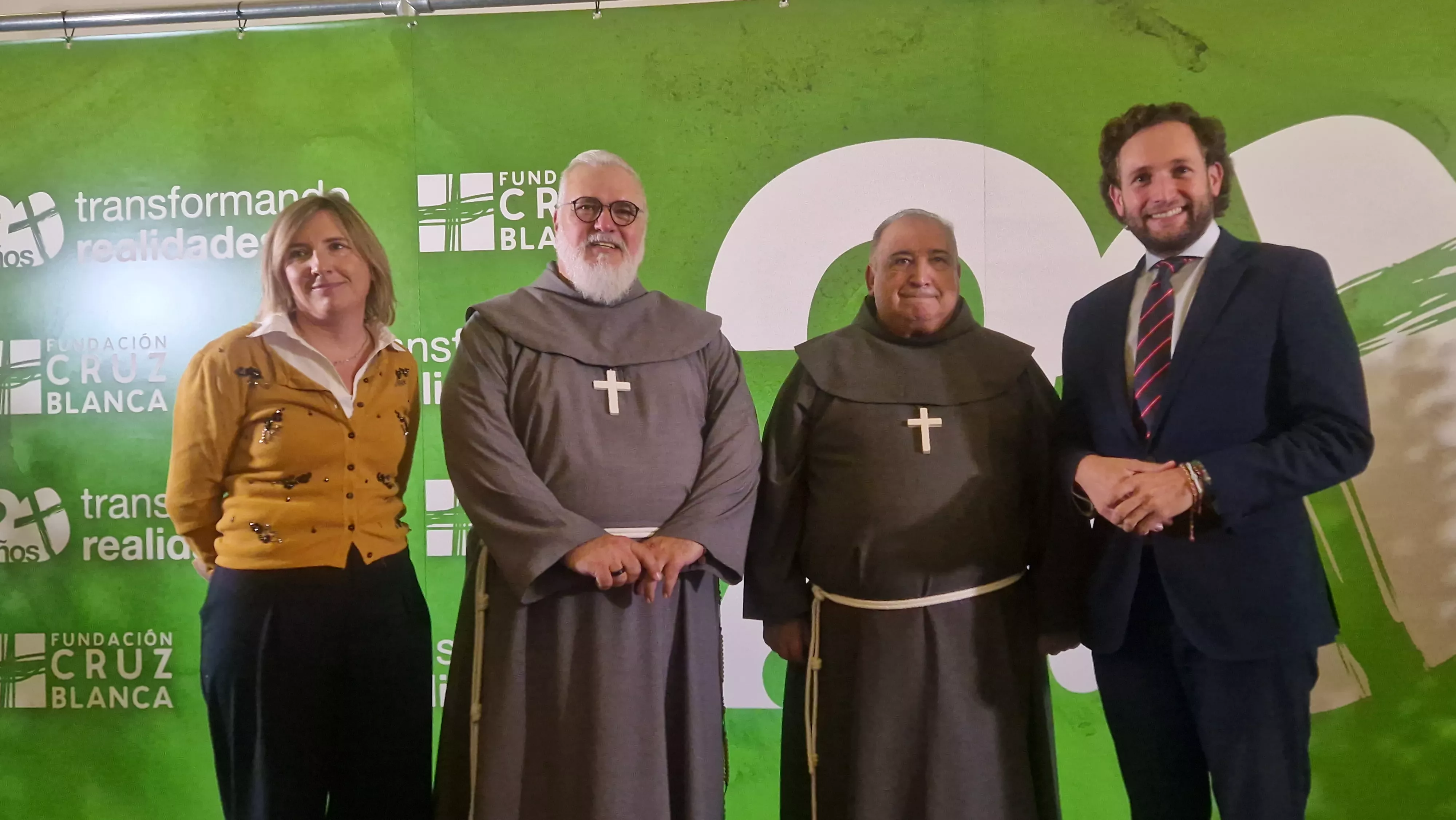 La Fundación Cruz Blanca celebra en Huesca su 20º aniversario. Foto Myriam Martínez 