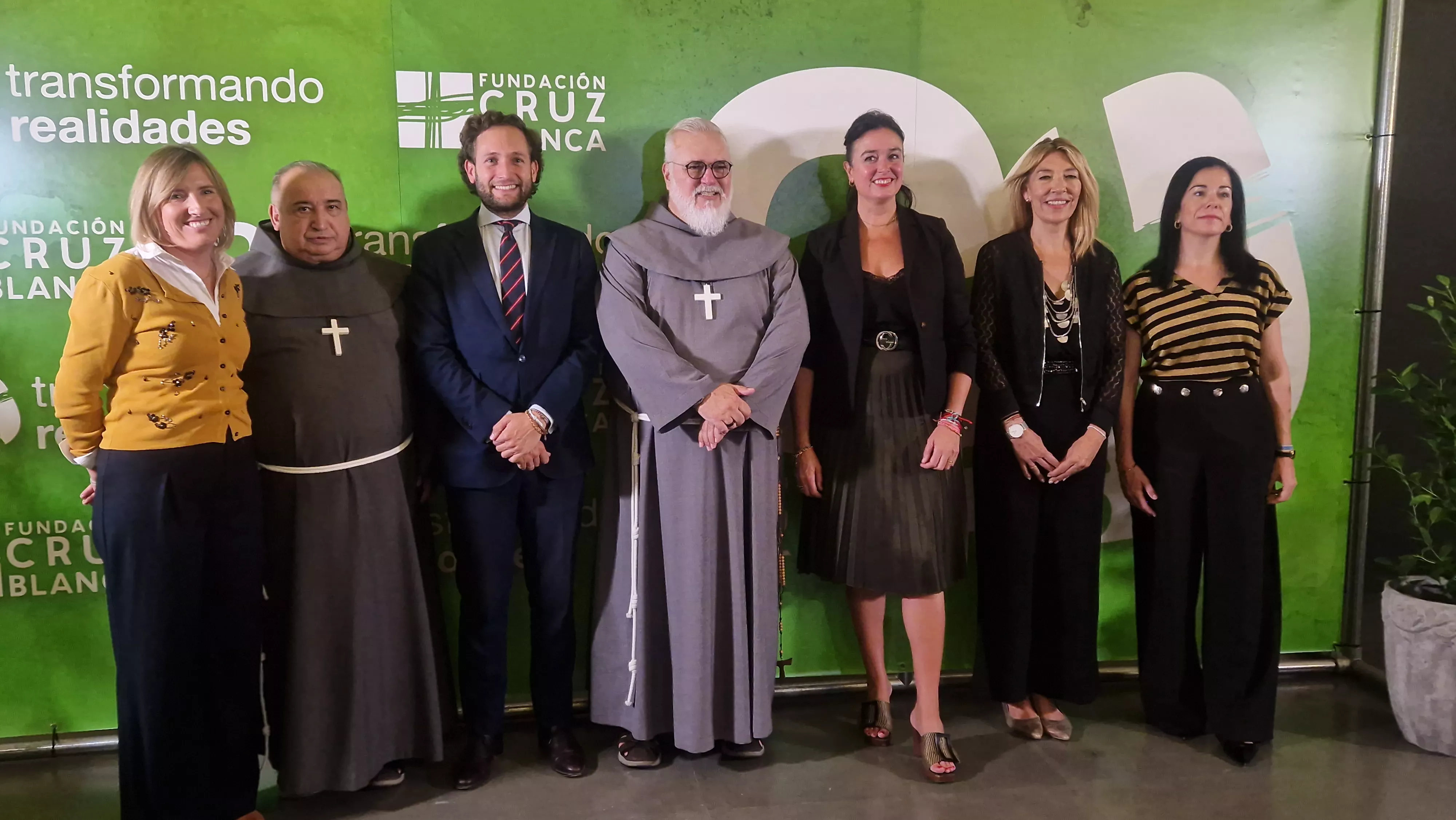 La Fundación Cruz Blanca celebra en Huesca su 20º aniversario. Foto Myriam Martínez 