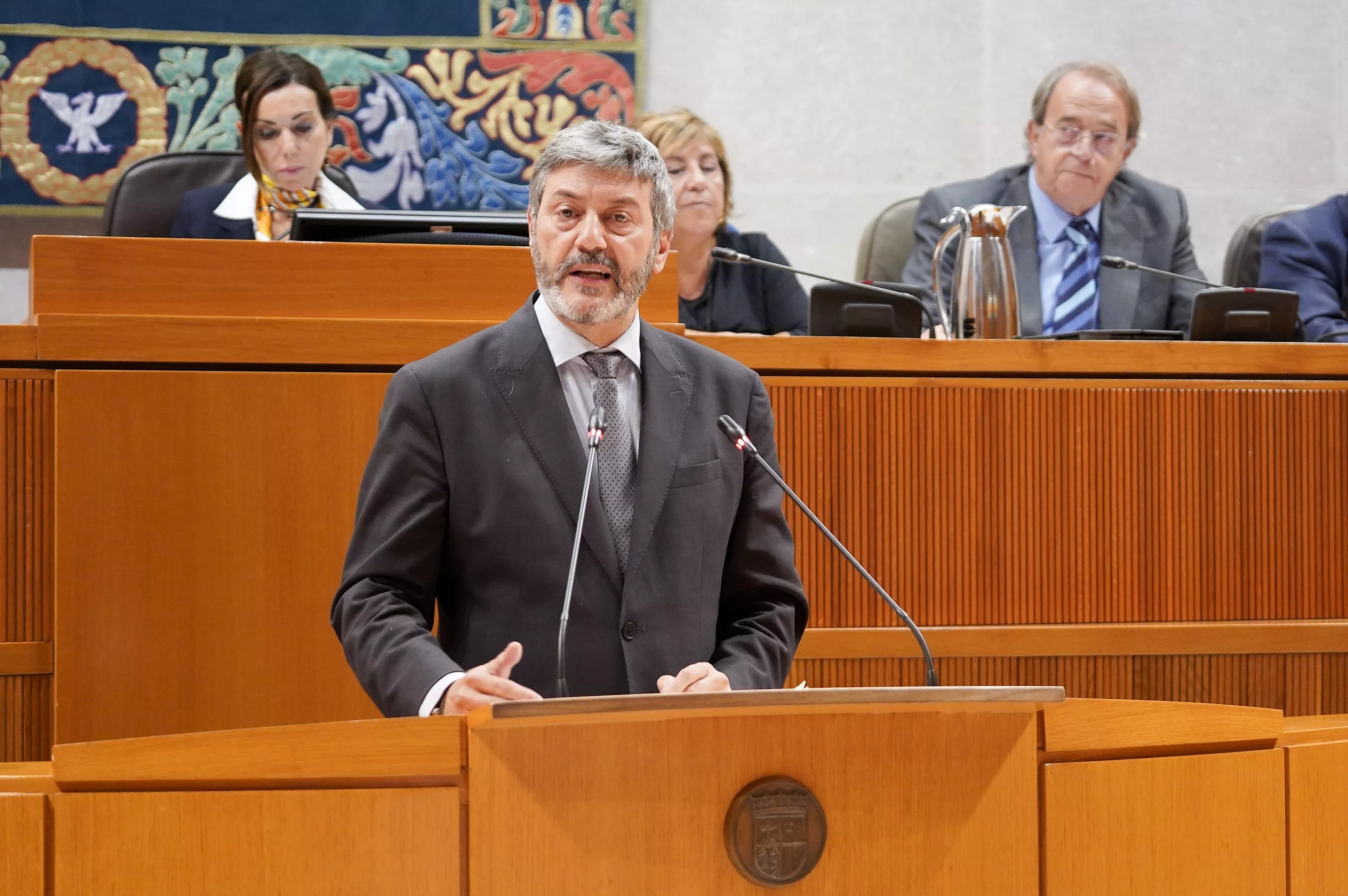 Gerardo Oliván, diputado del Partido Popular, ha presentado la propuesta de mejora del AVE.