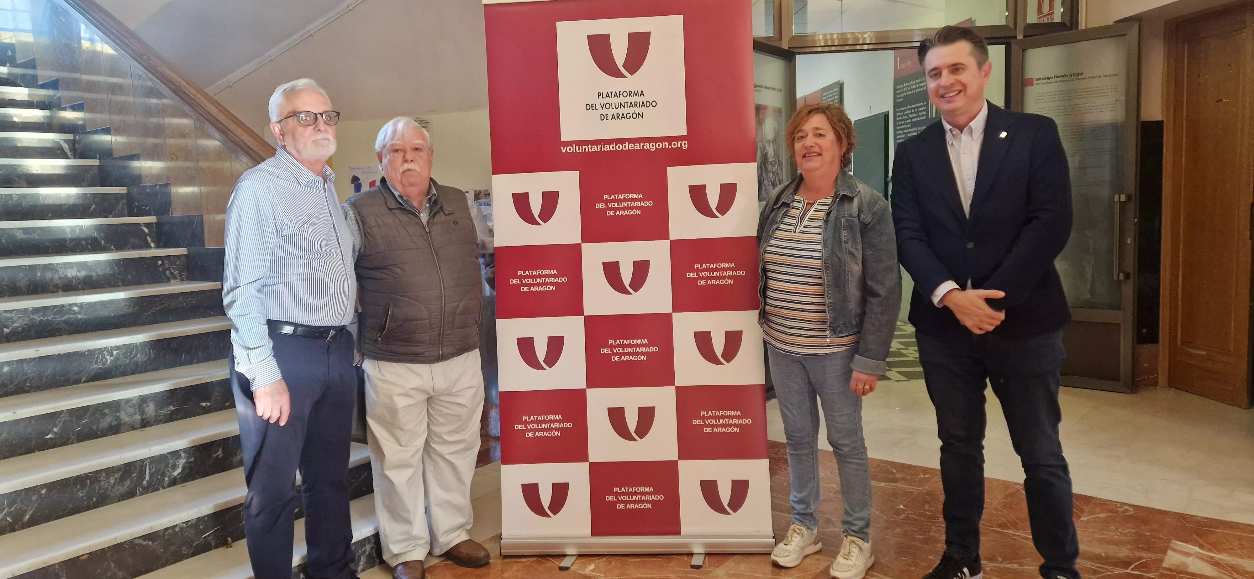 Día del Cooperante en el IES Ramón y Cajal de Huesca. Foto Myriam Martínez