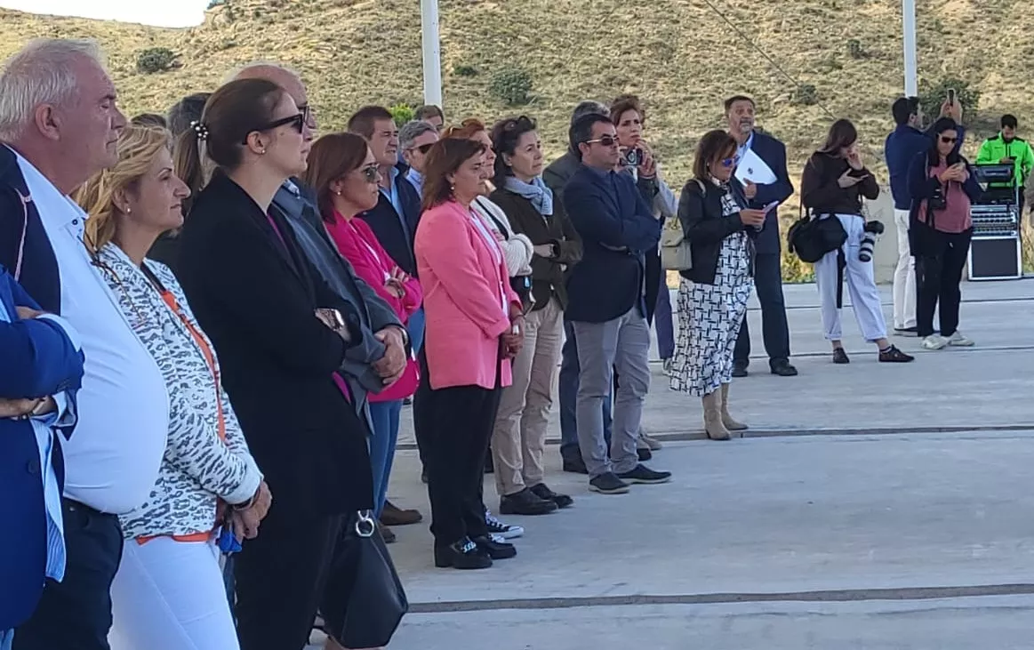 Inauguración de la planta de compostaje de Grhusa en Huesca