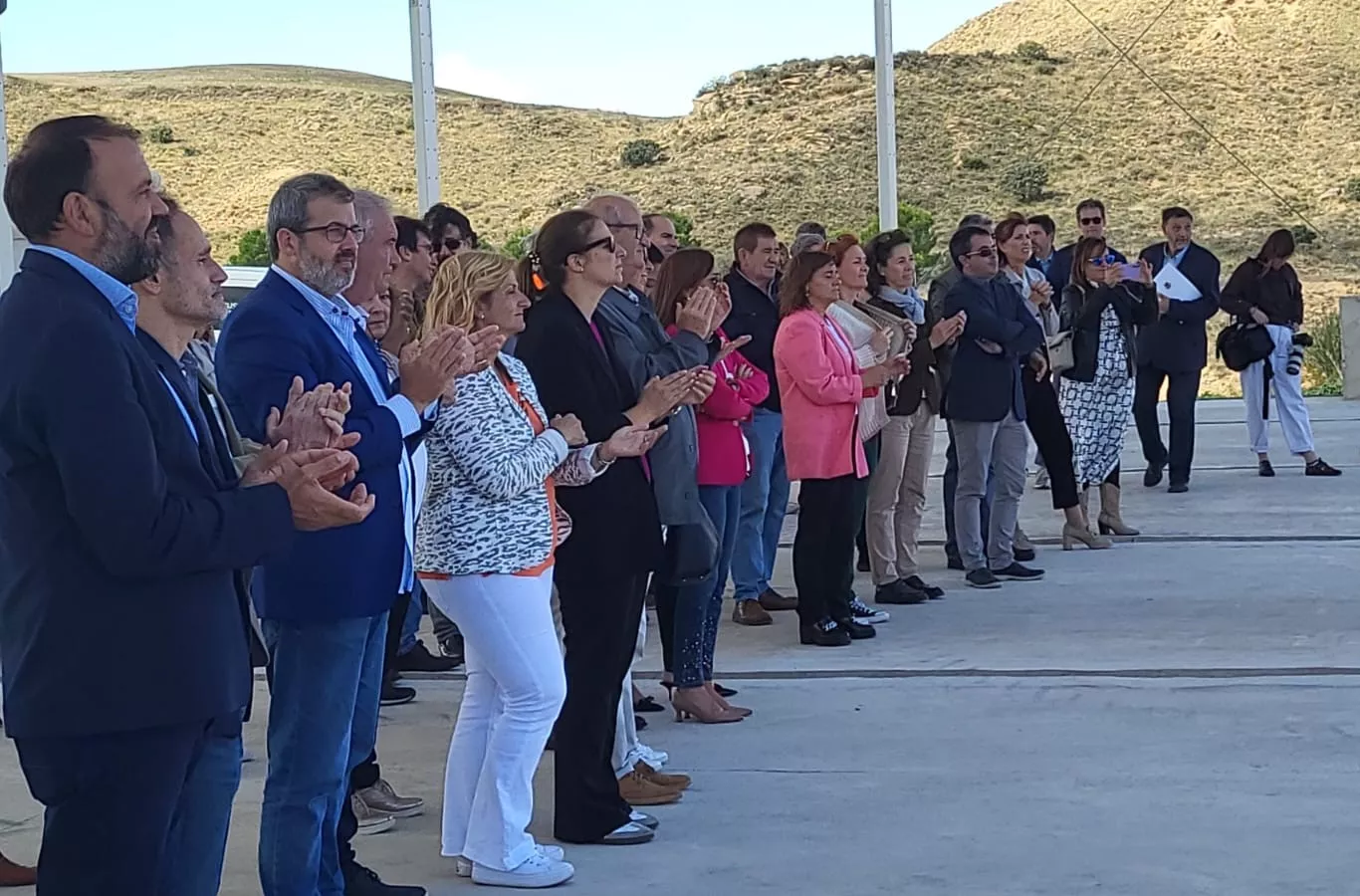 Inauguración de la planta de compostaje de Grhusa en Huesca