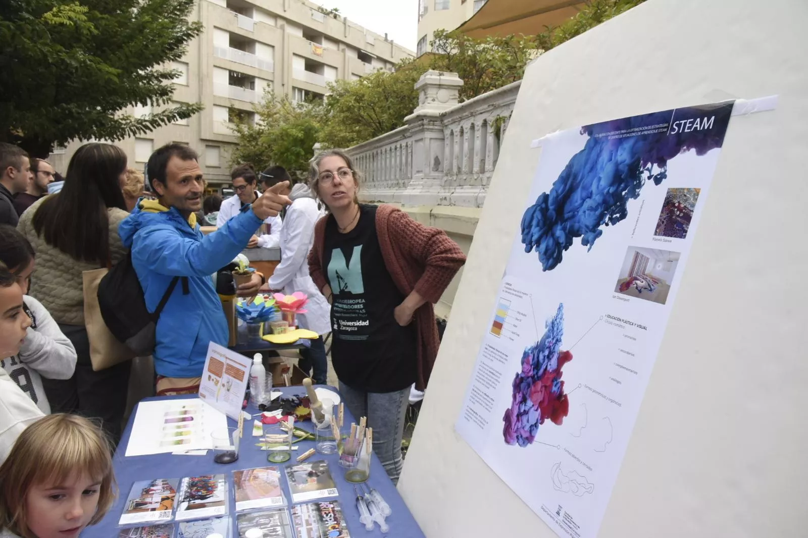 Noche Europea de los Investigadores en Huesca. Foto Javier Blasco 