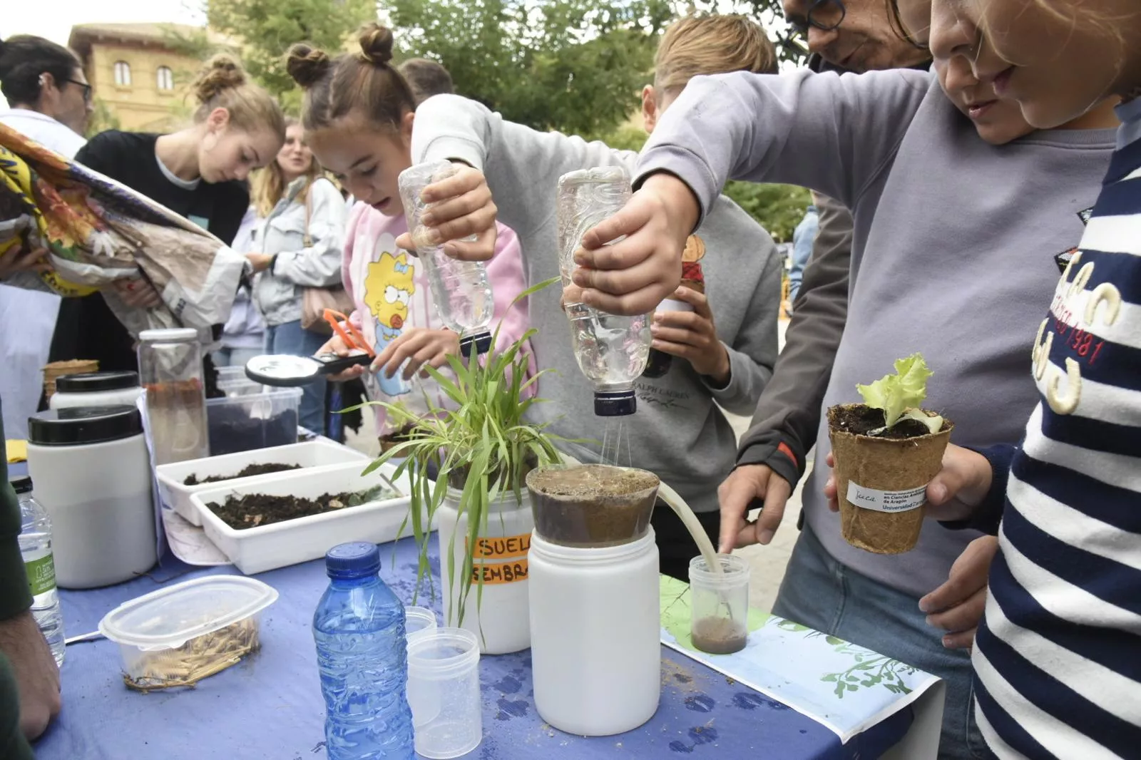 Noche Europea de los Investigadores en Huesca. Foto Javier Blasco 