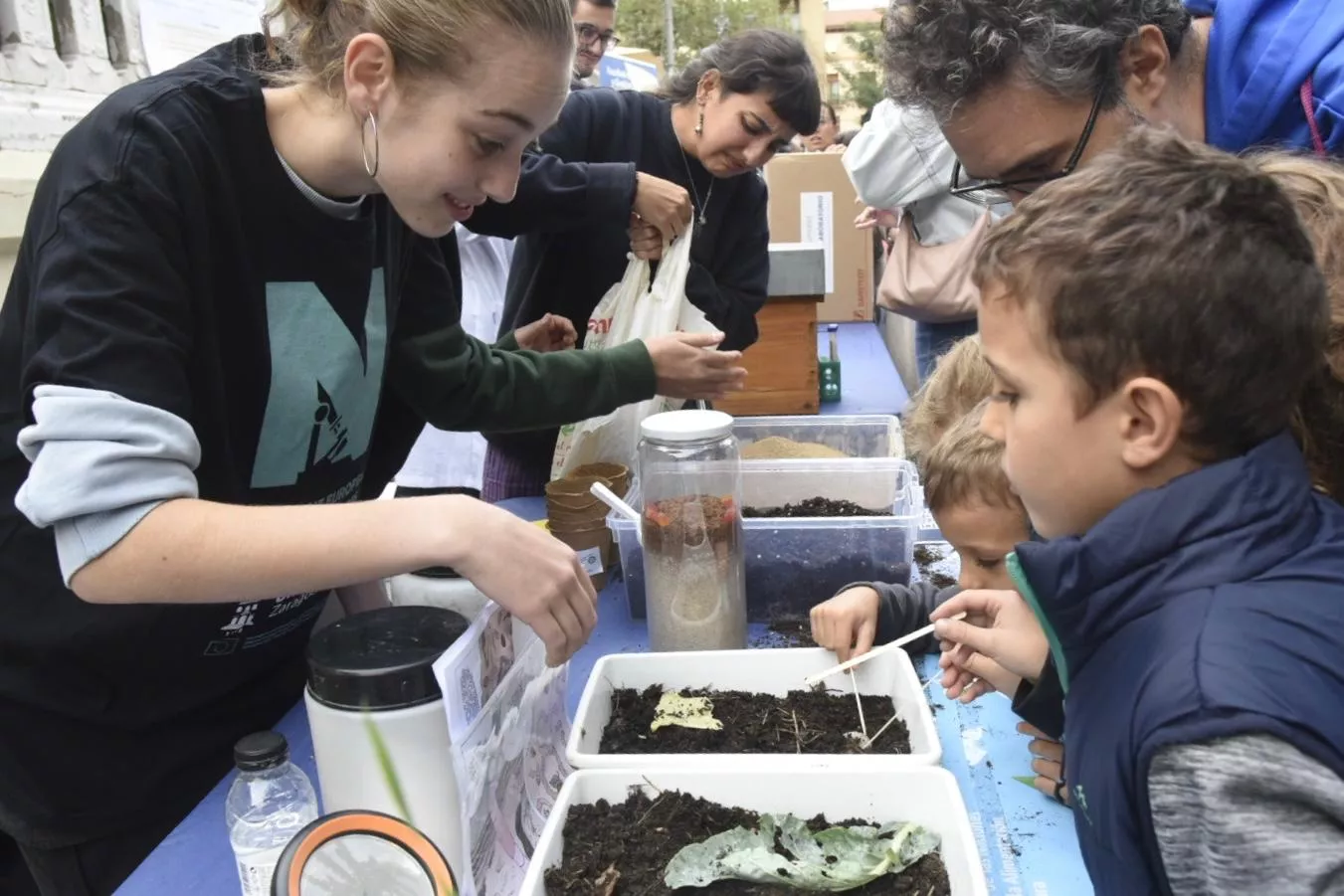 Noche Europea de los Investigadores en Huesca. Foto Javier Blasco 
