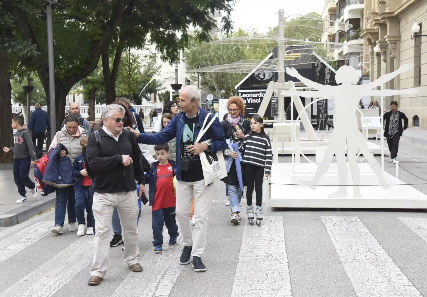 Paseo Matemático. Foto Javier Blasco