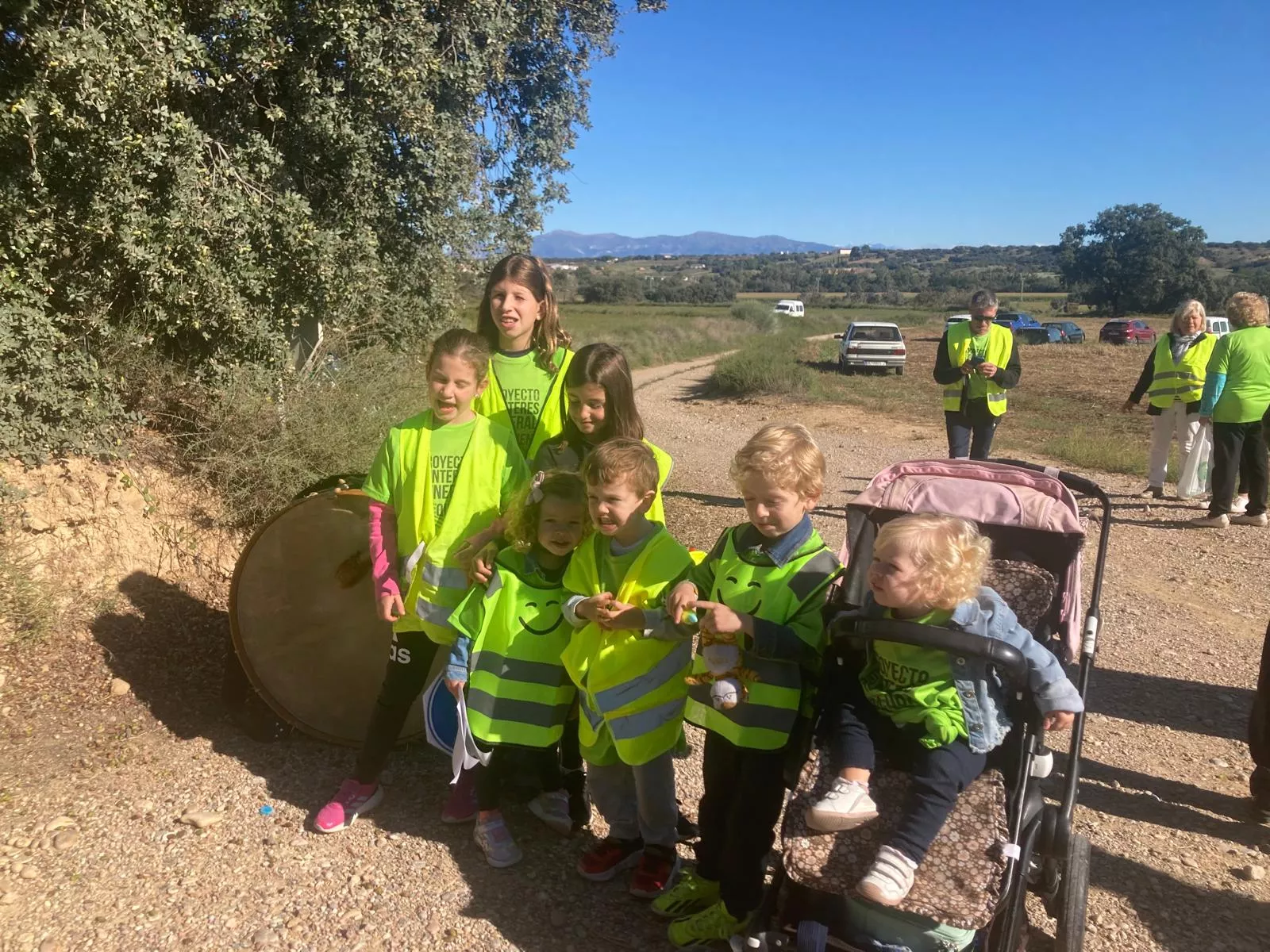 Manifestación en Salillas contra los sectores X y XI del Canal del Flumen