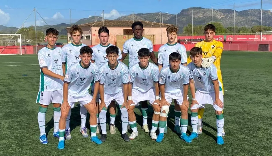 Once del Huesca DHJ en su visita al San Francisco.