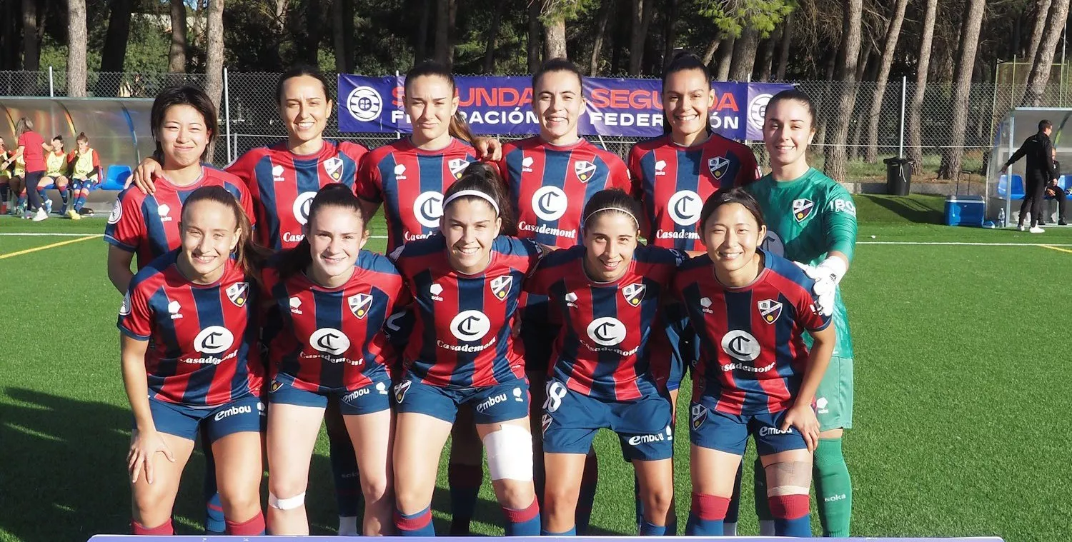 El Huesca Femenino, en una foto de archivo.