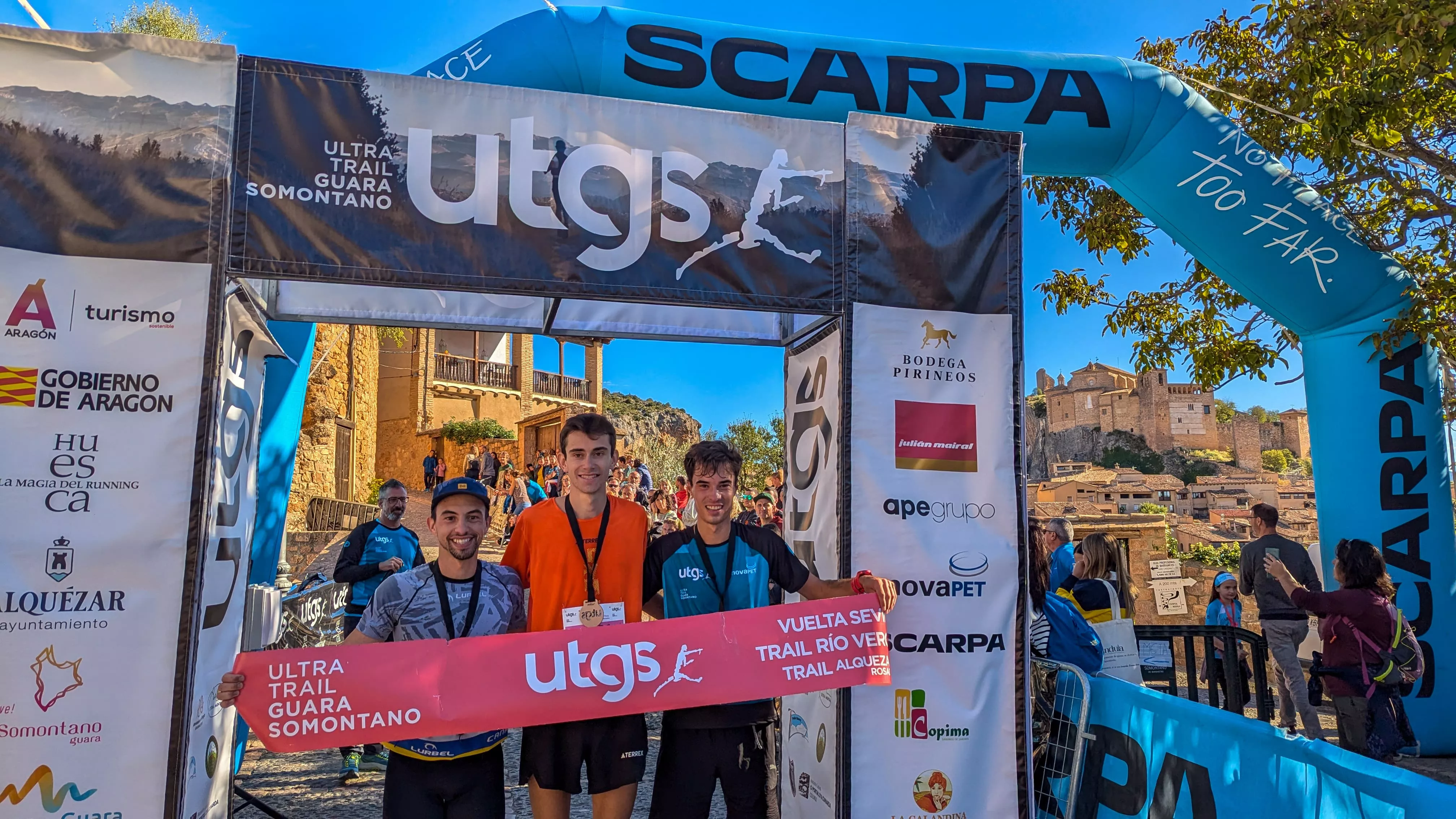 Podio masculino Trail Vero 17km ©Inma García Miguel