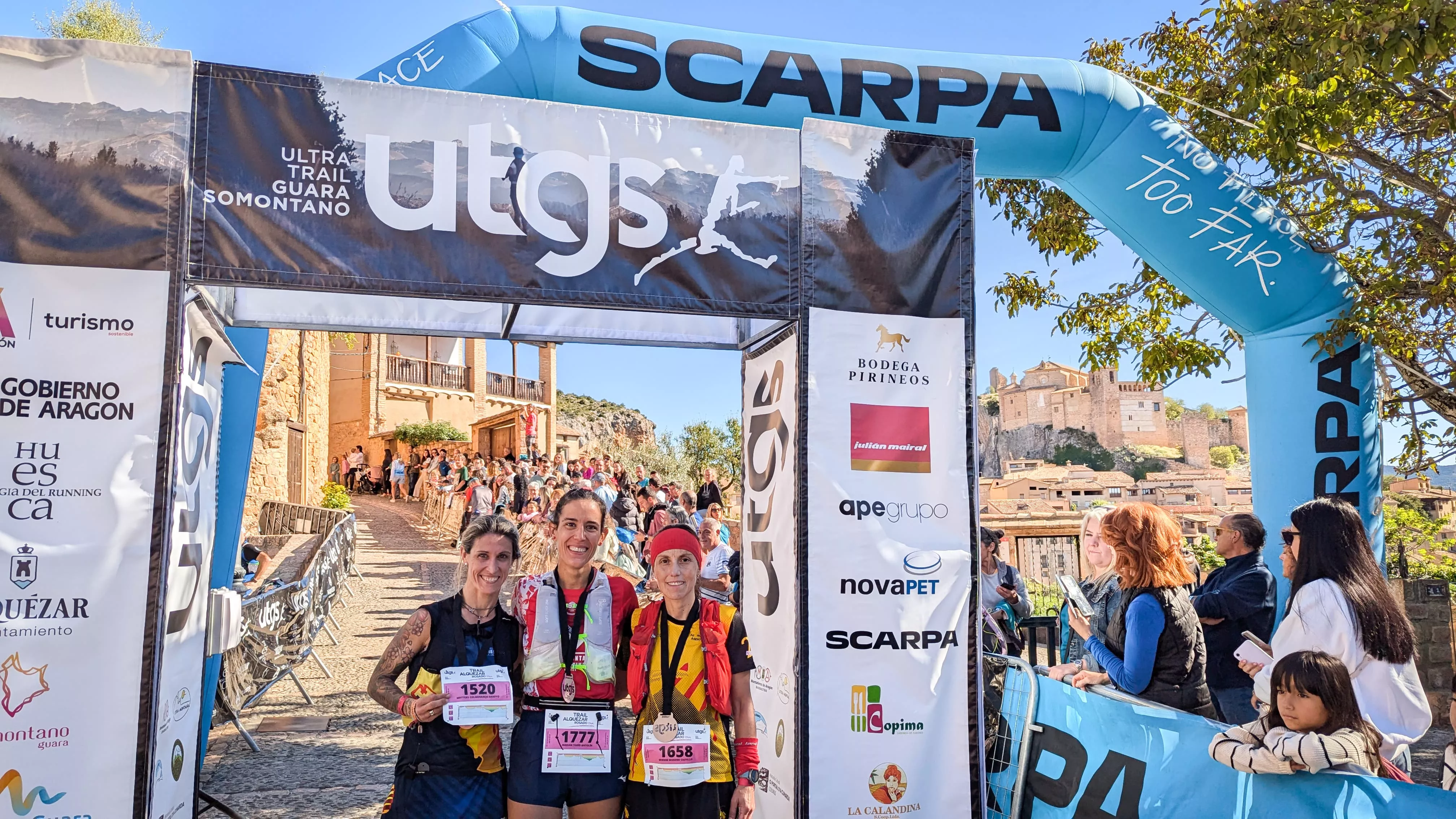 Podio femenino Trail Vero 17km ©Inma García Miguel