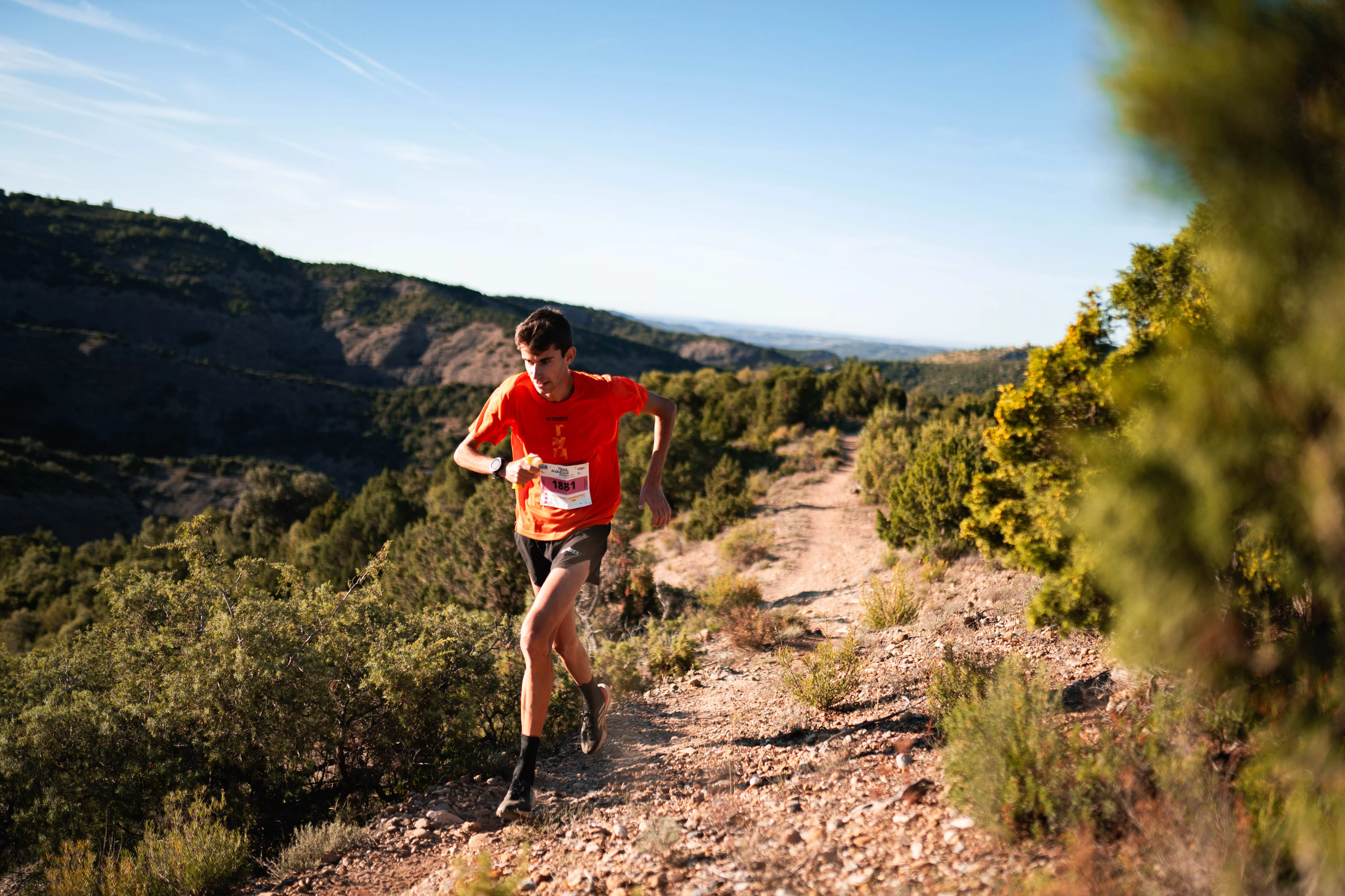 Álvaro Osanz 1º 17k UTGS 2024 ©José Miguel Muñoz Egea
