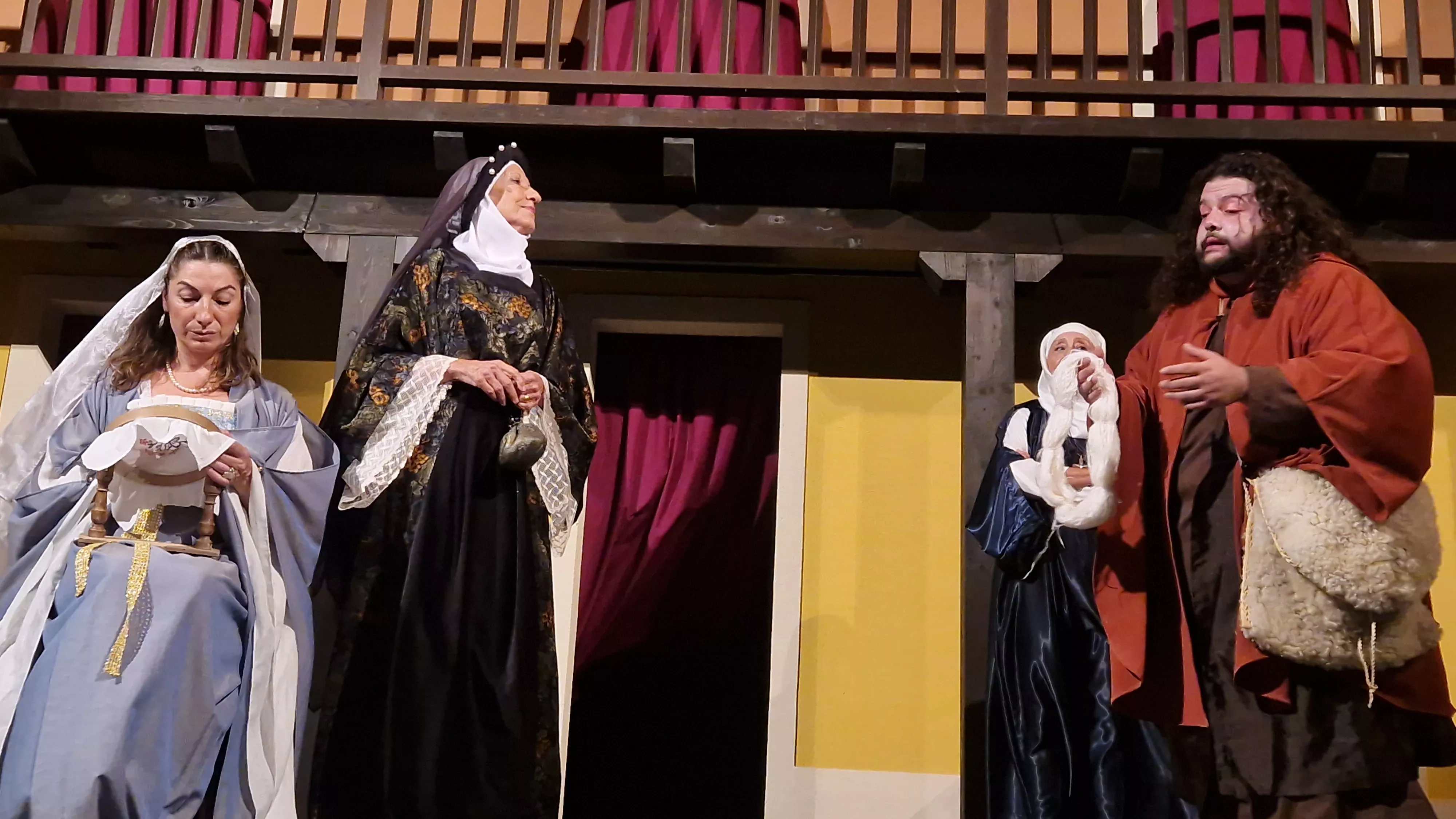 Teatro de Robres, representando a La Celestina. Foto Myriam Martínez 