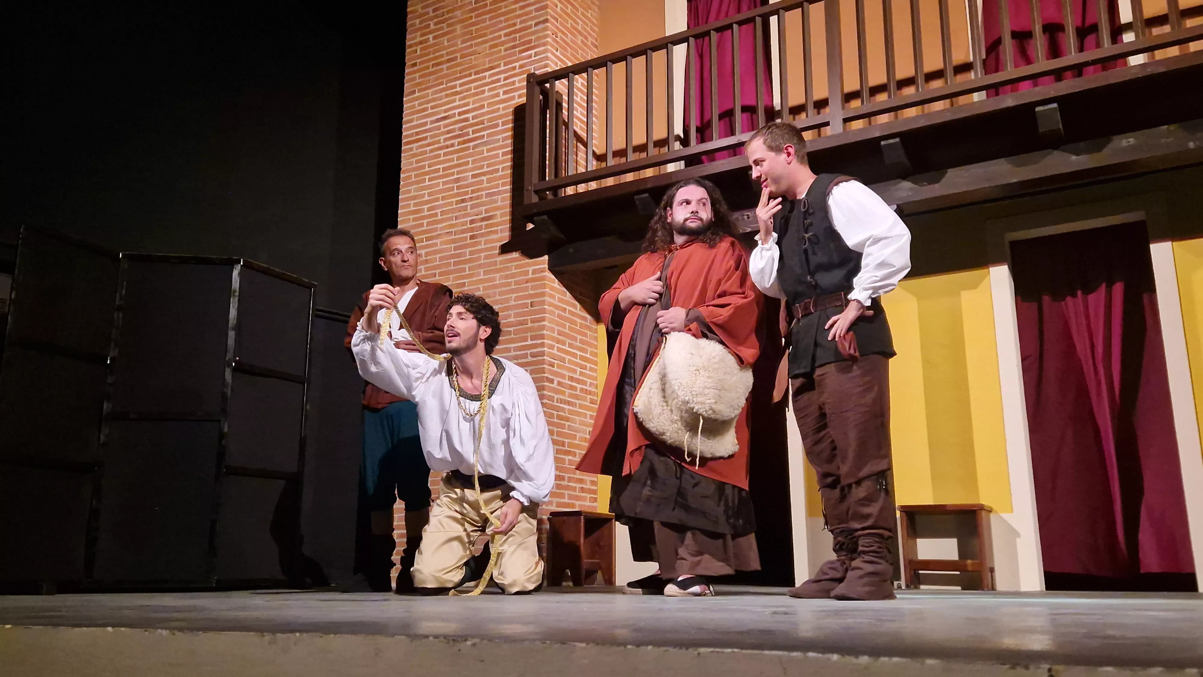 Teatro de Robres, representando a La Celestina. Foto Myriam Martínez 