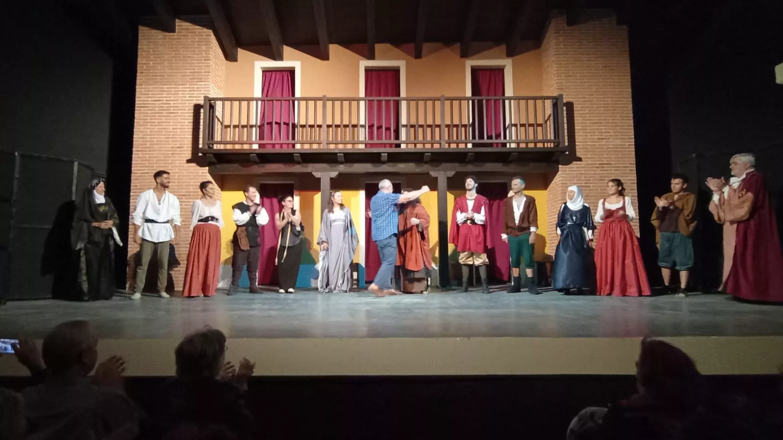 Teatro de Robres, representando a La Celestina. Foto Myriam Martínez 