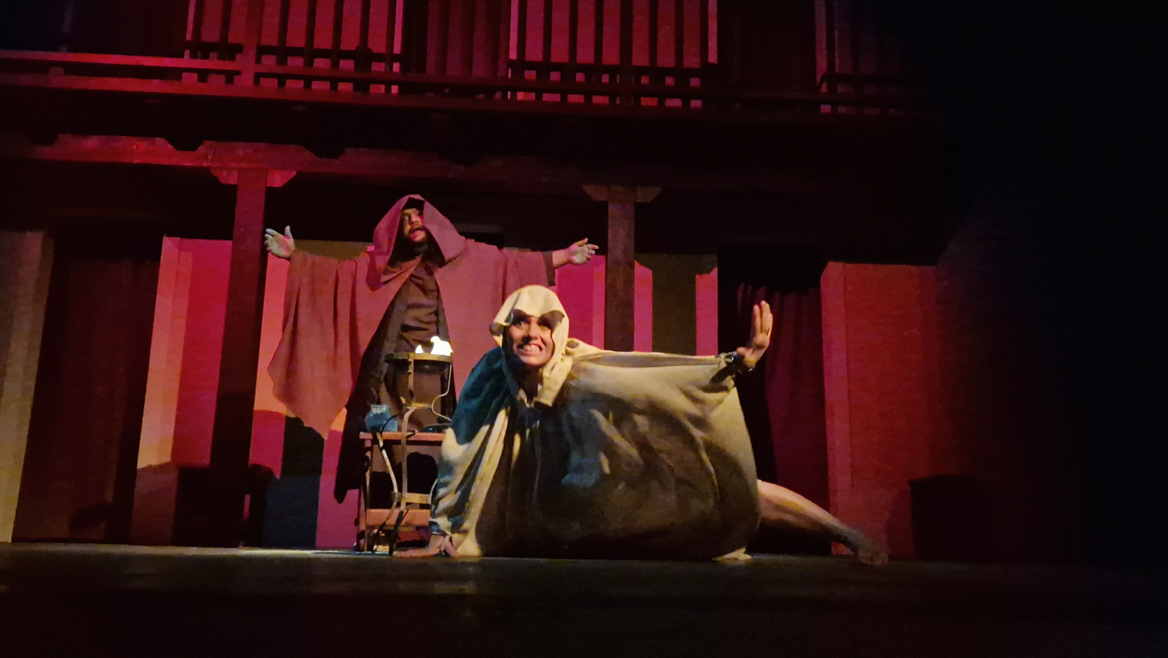 Teatro de Robres, representando a La Celestina. Foto Myriam Martínez 