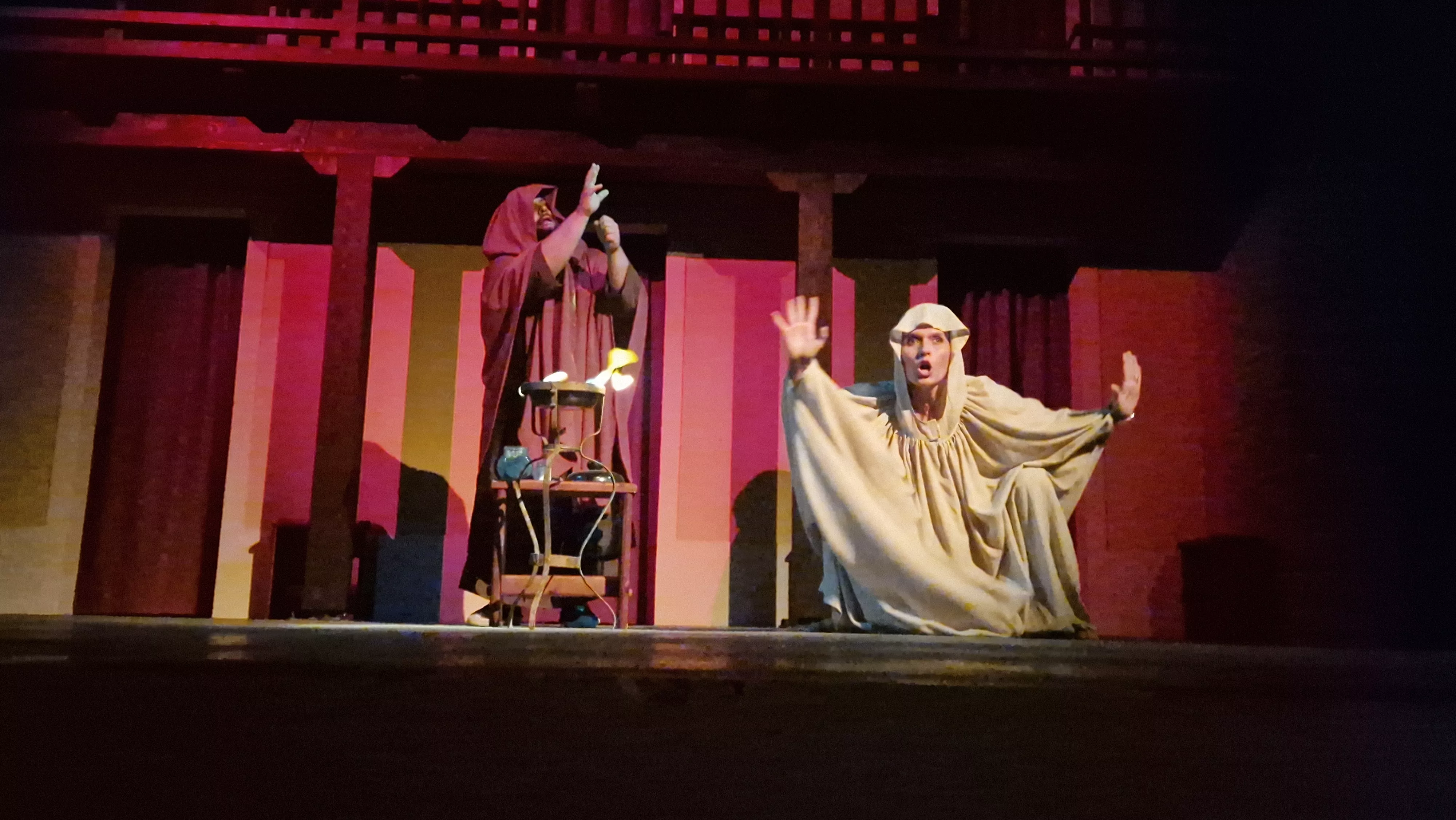 Teatro de Robres, representando a La Celestina. Foto Myriam Martínez 