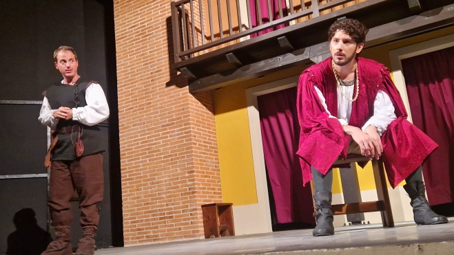 Teatro de Robres, representando a La Celestina. Foto Myriam Martínez Teatro de Robres, representando a La Celestina. Foto Myriam Martínez