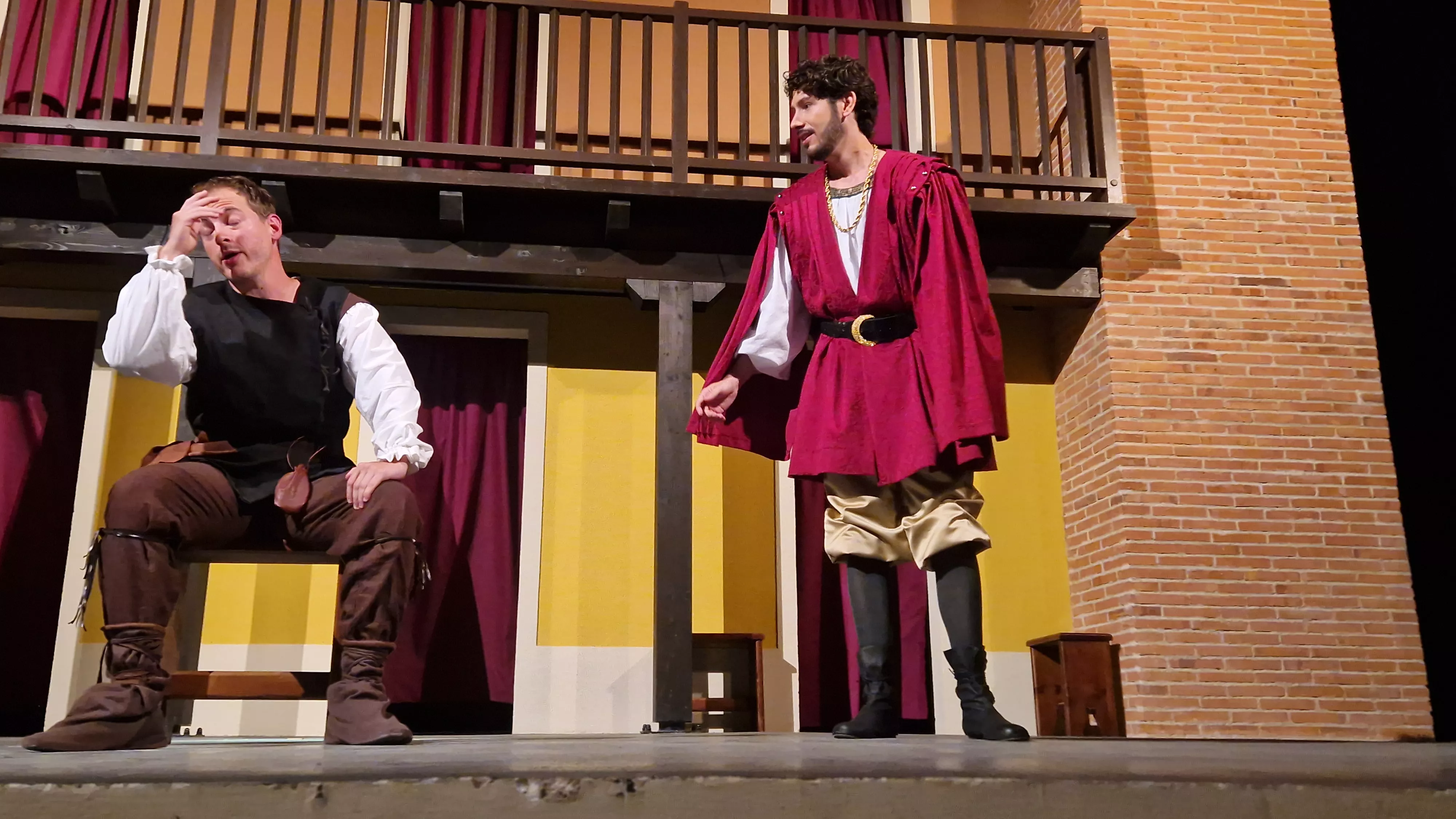 Teatro de Robres, representando a La Celestina. Foto Myriam Martínez 