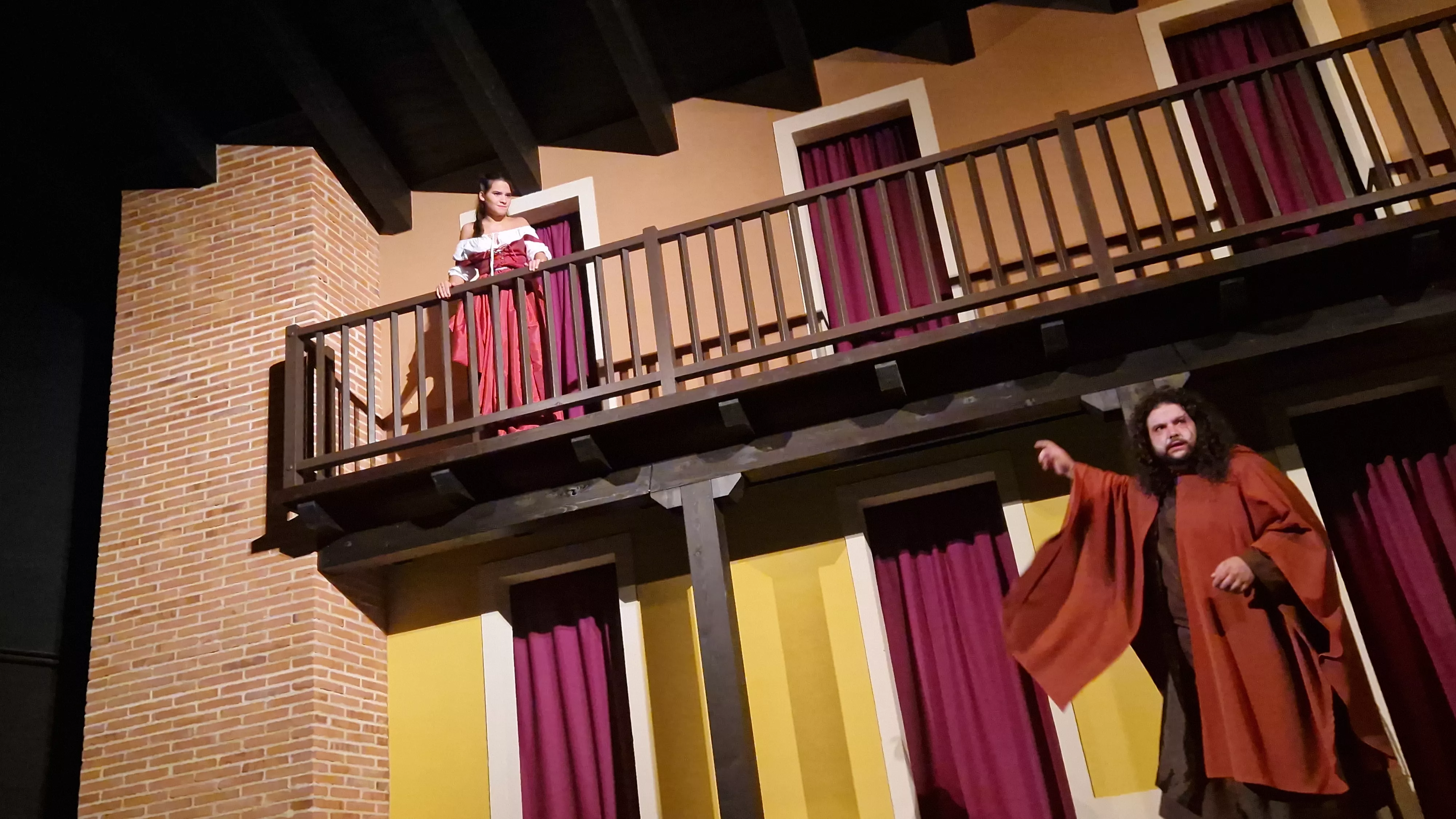 Teatro de Robres, representando a La Celestina. Foto Myriam Martínez 