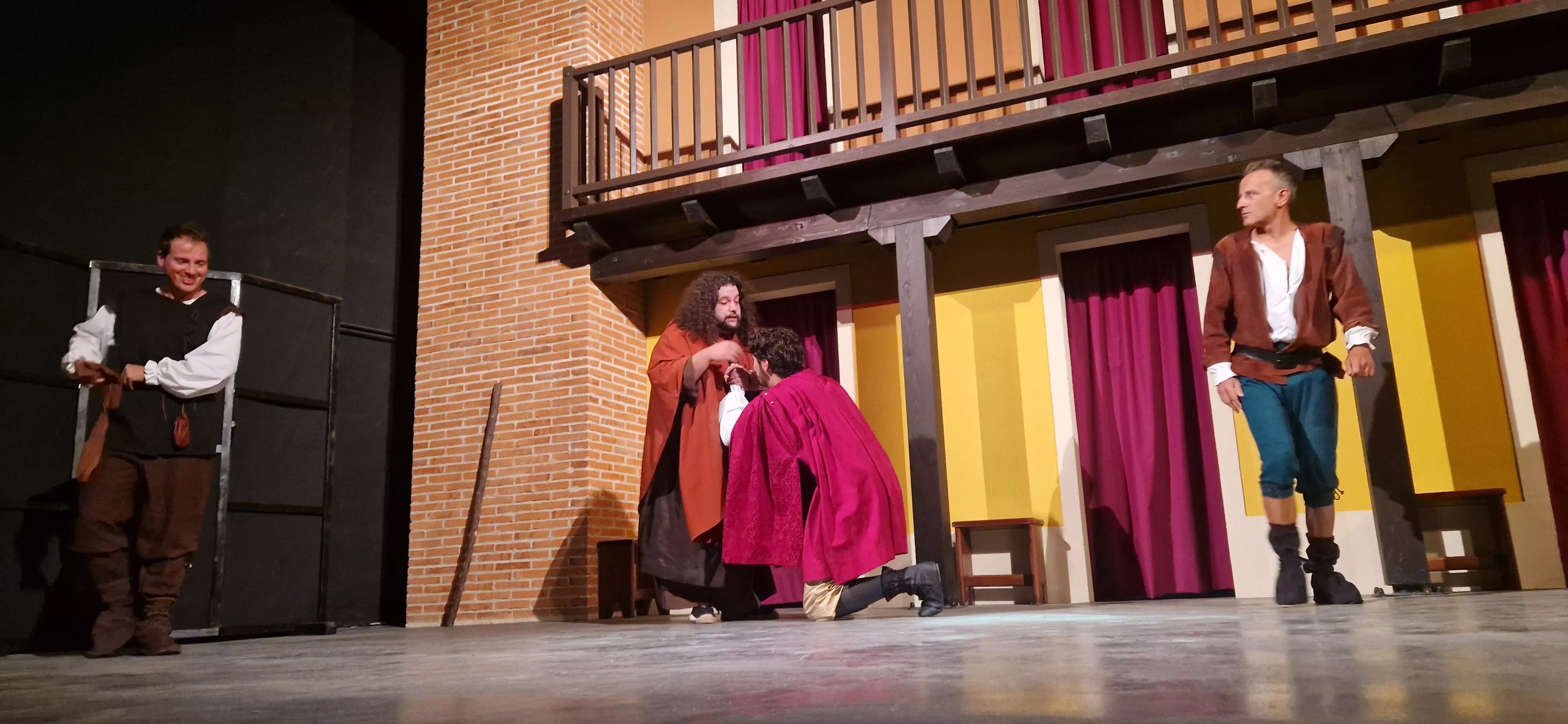 Teatro de Robres, representando a La Celestina. Foto Myriam Martínez 