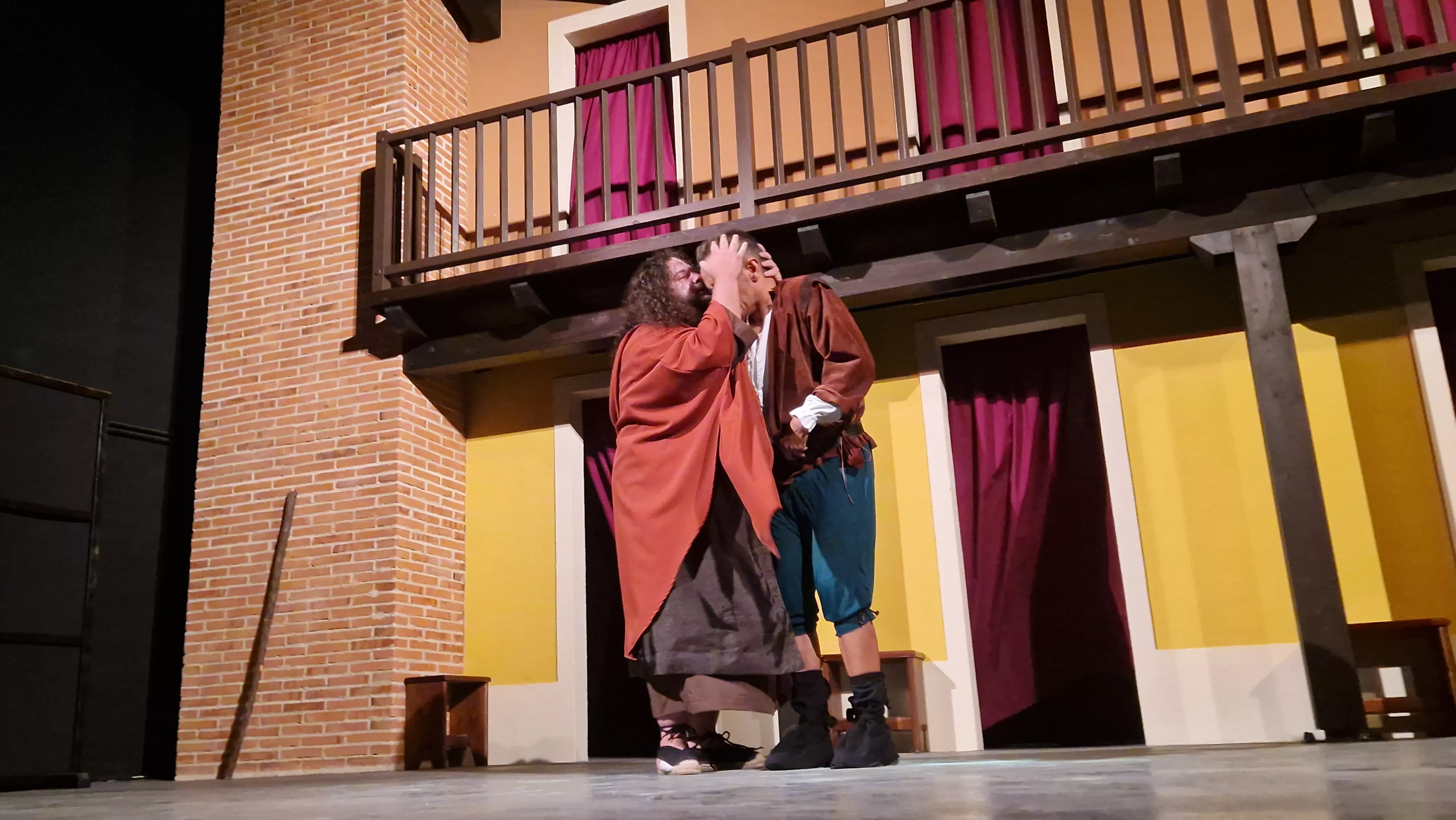 Teatro de Robres, representando a La Celestina. Foto Myriam Martínez 