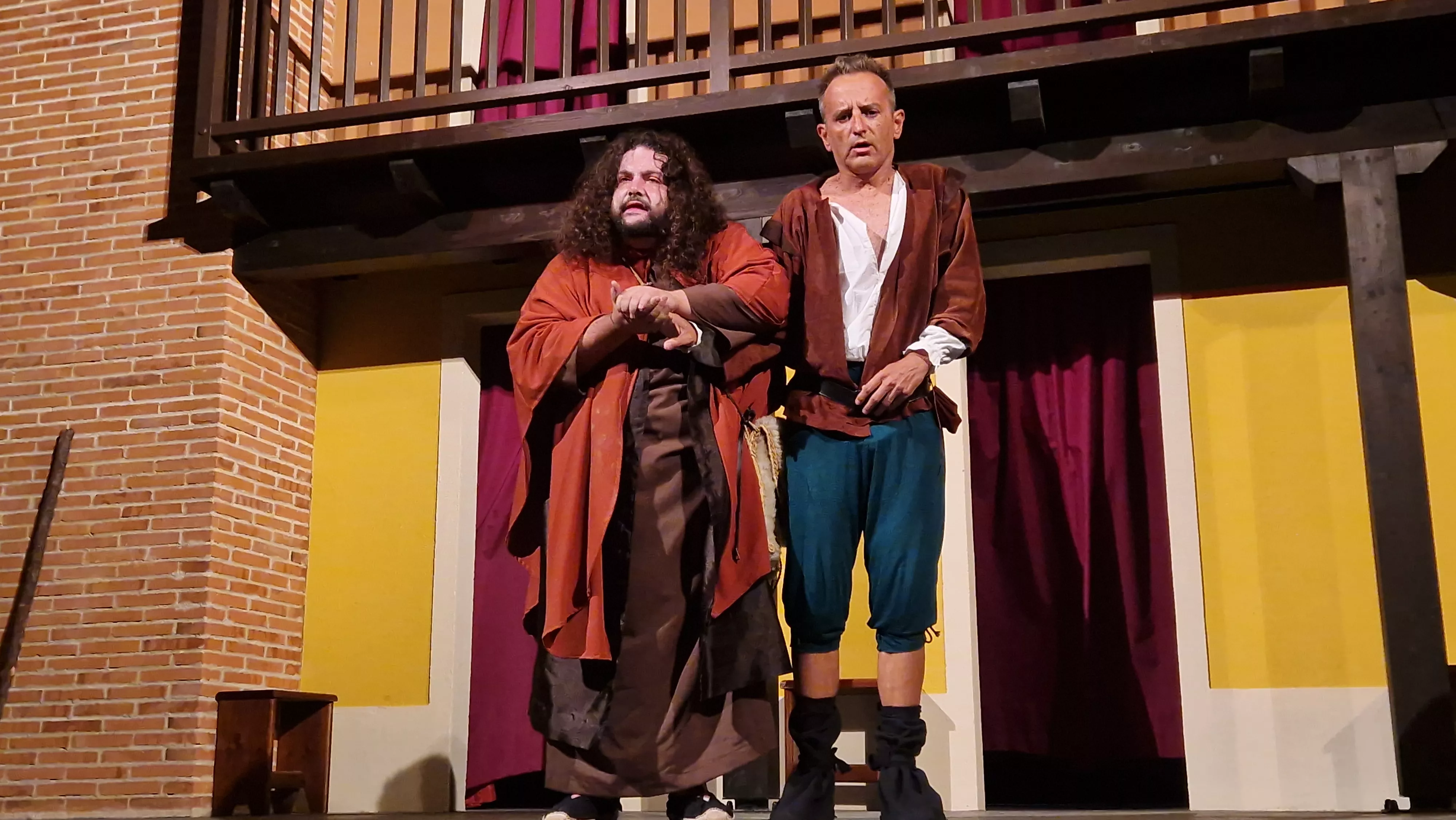 Teatro de Robres, representando a La Celestina. Foto Myriam Martínez 