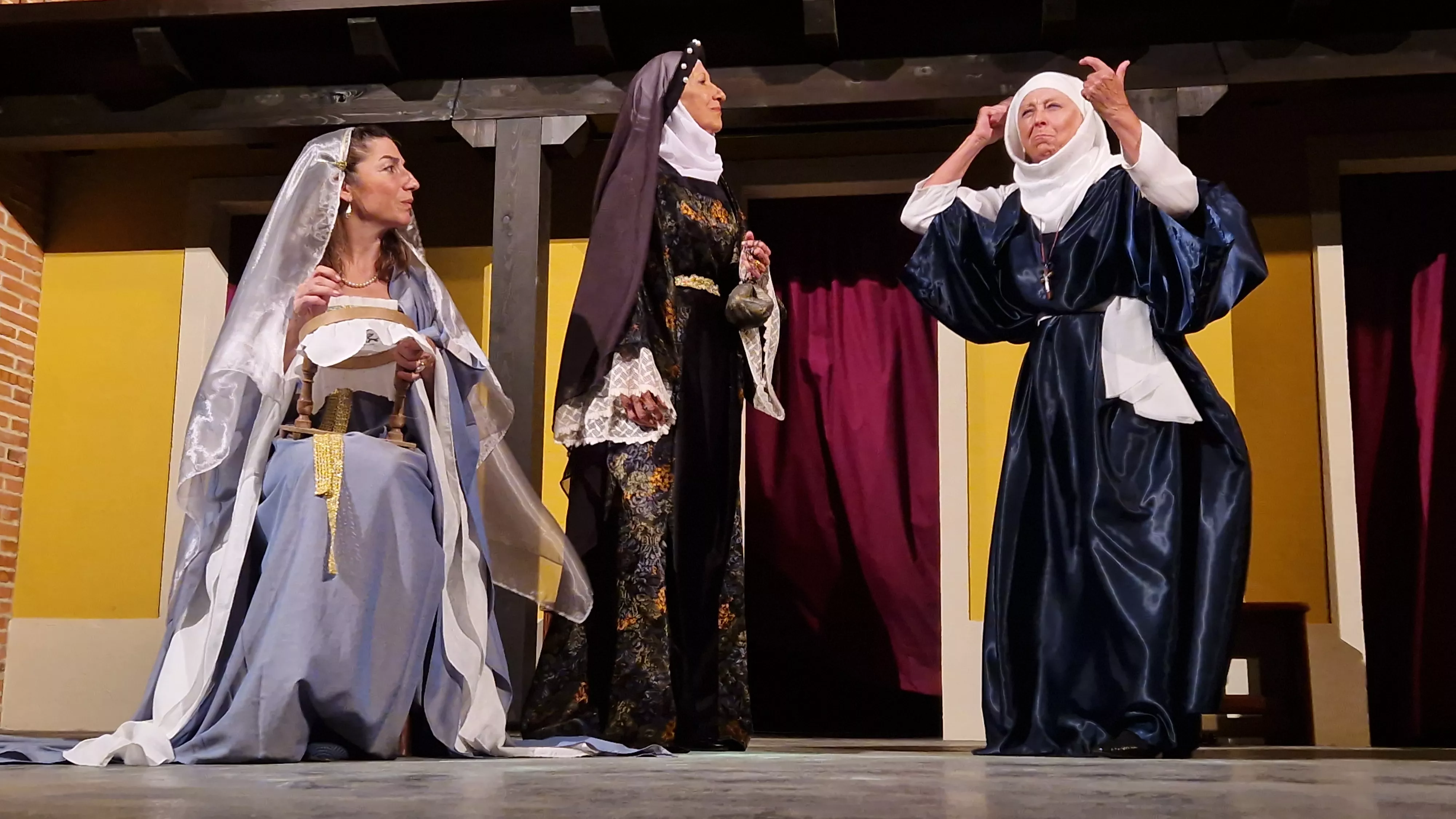 Teatro de Robres, representando a La Celestina. Foto Myriam Martínez 