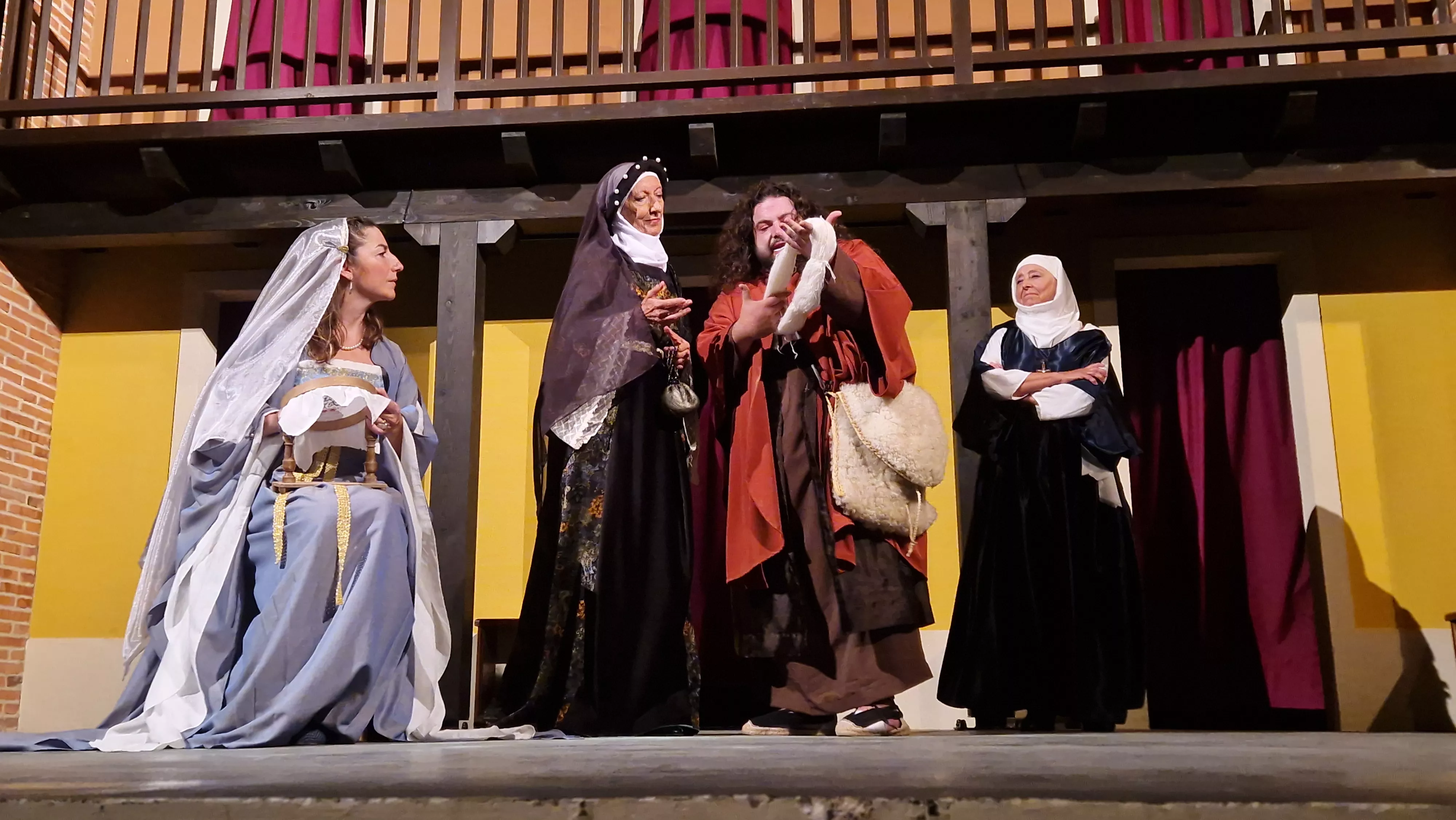 Teatro de Robres, representando a La Celestina. Foto Myriam Martínez 