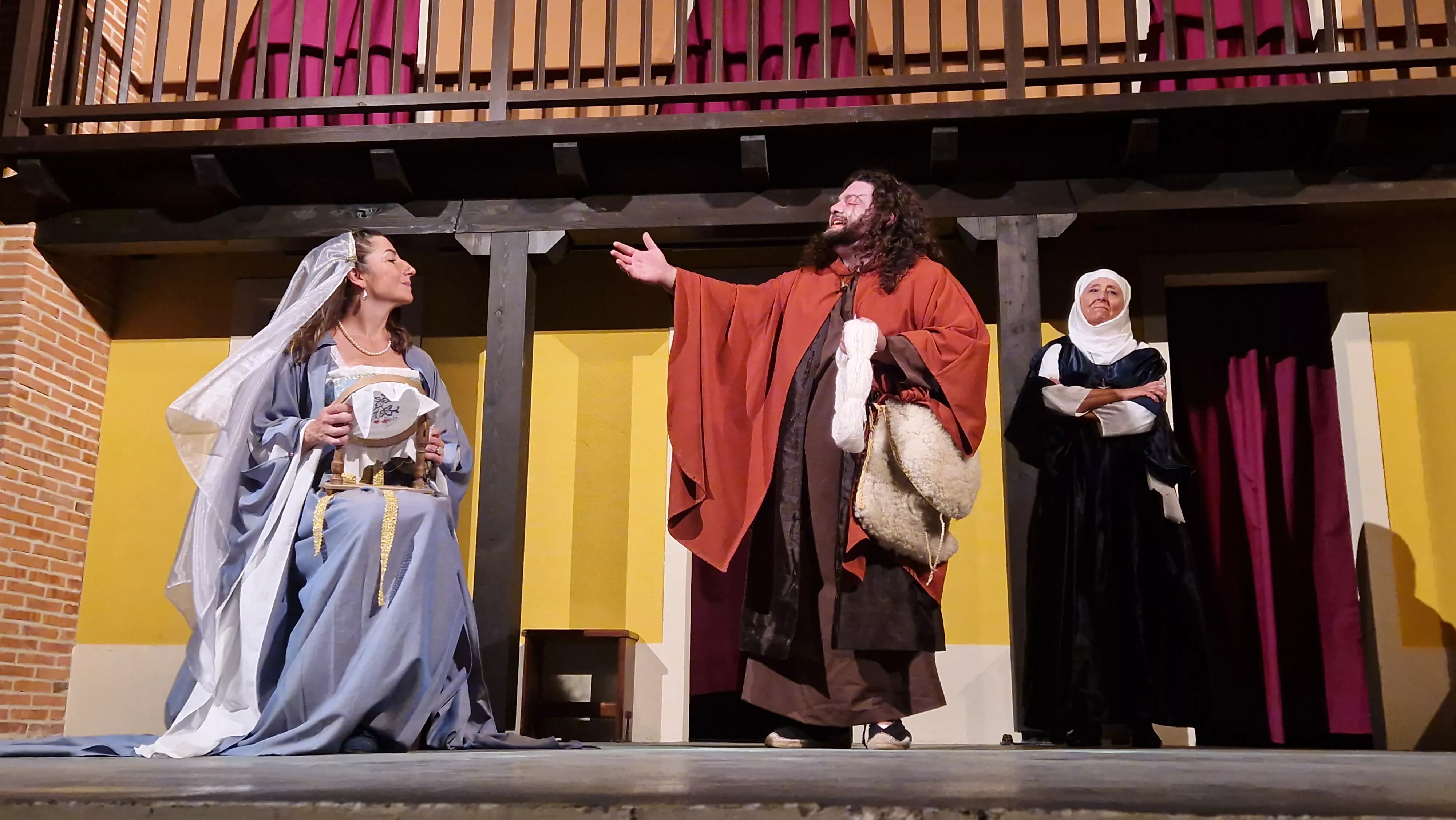 Teatro de Robres, representando a La Celestina. Foto Myriam Martínez 