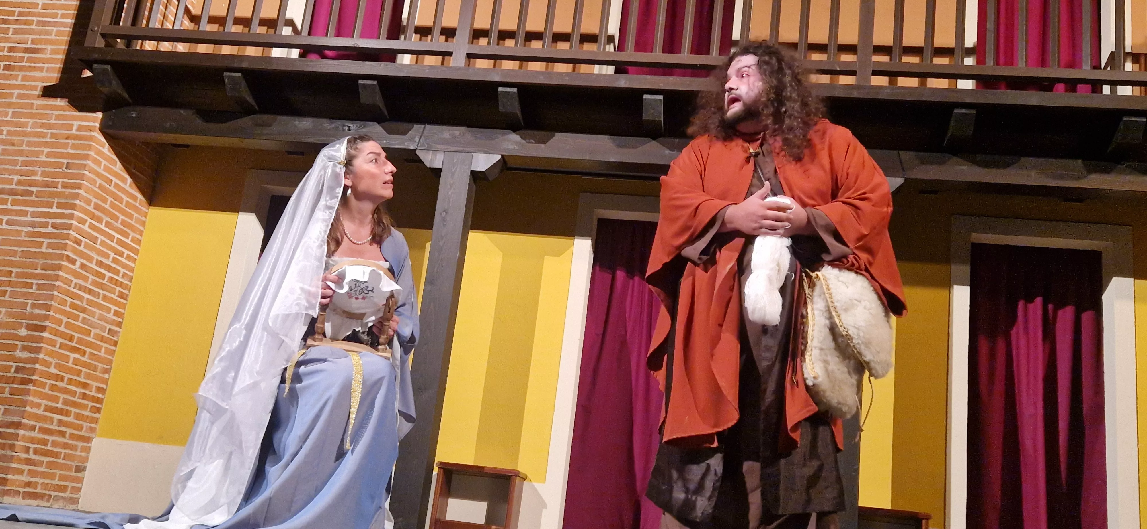 Teatro de Robres, representando a La Celestina. Foto Myriam Martínez 