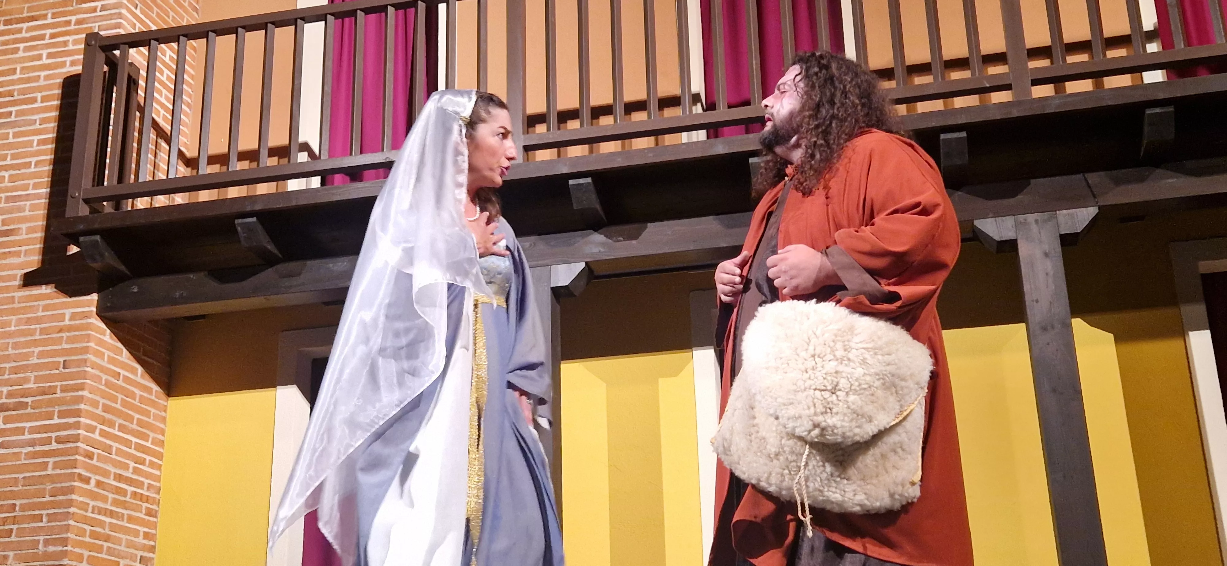 Teatro de Robres, representando a La Celestina. Foto Myriam Martínez 