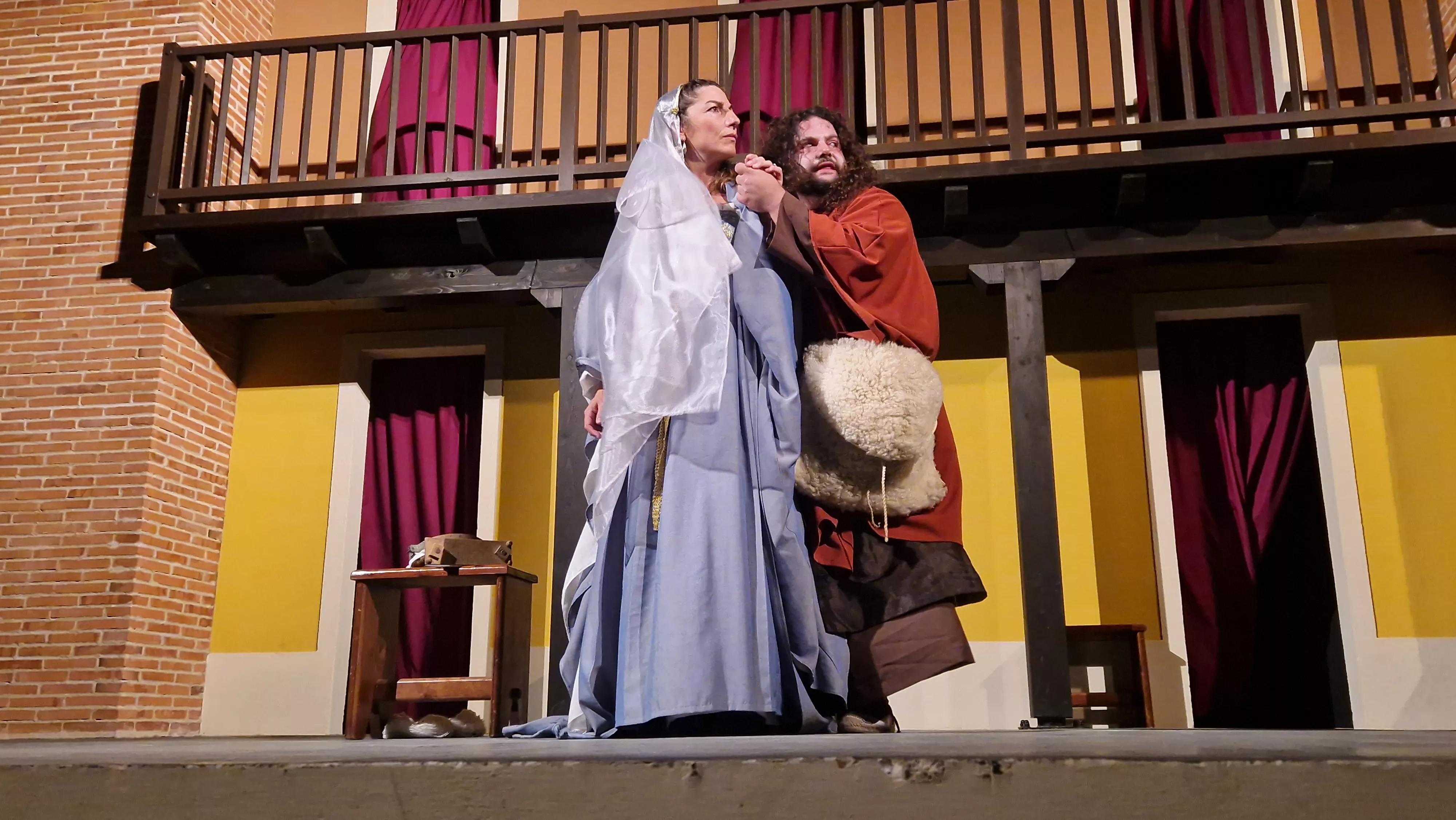 Teatro de Robres, representando a La Celestina. Foto Myriam Martínez 