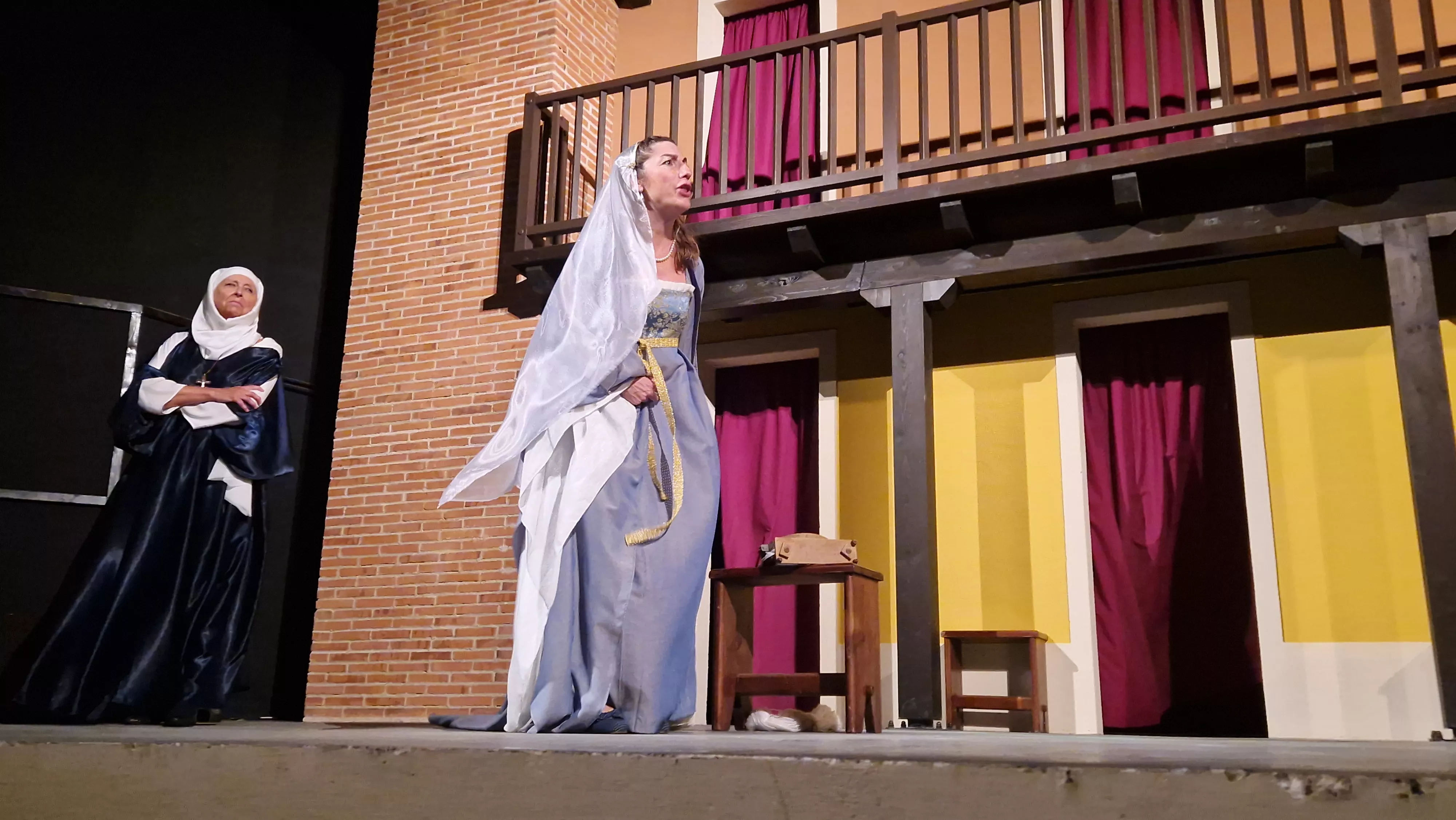 Teatro de Robres, representando a La Celestina. Foto Myriam Martínez 