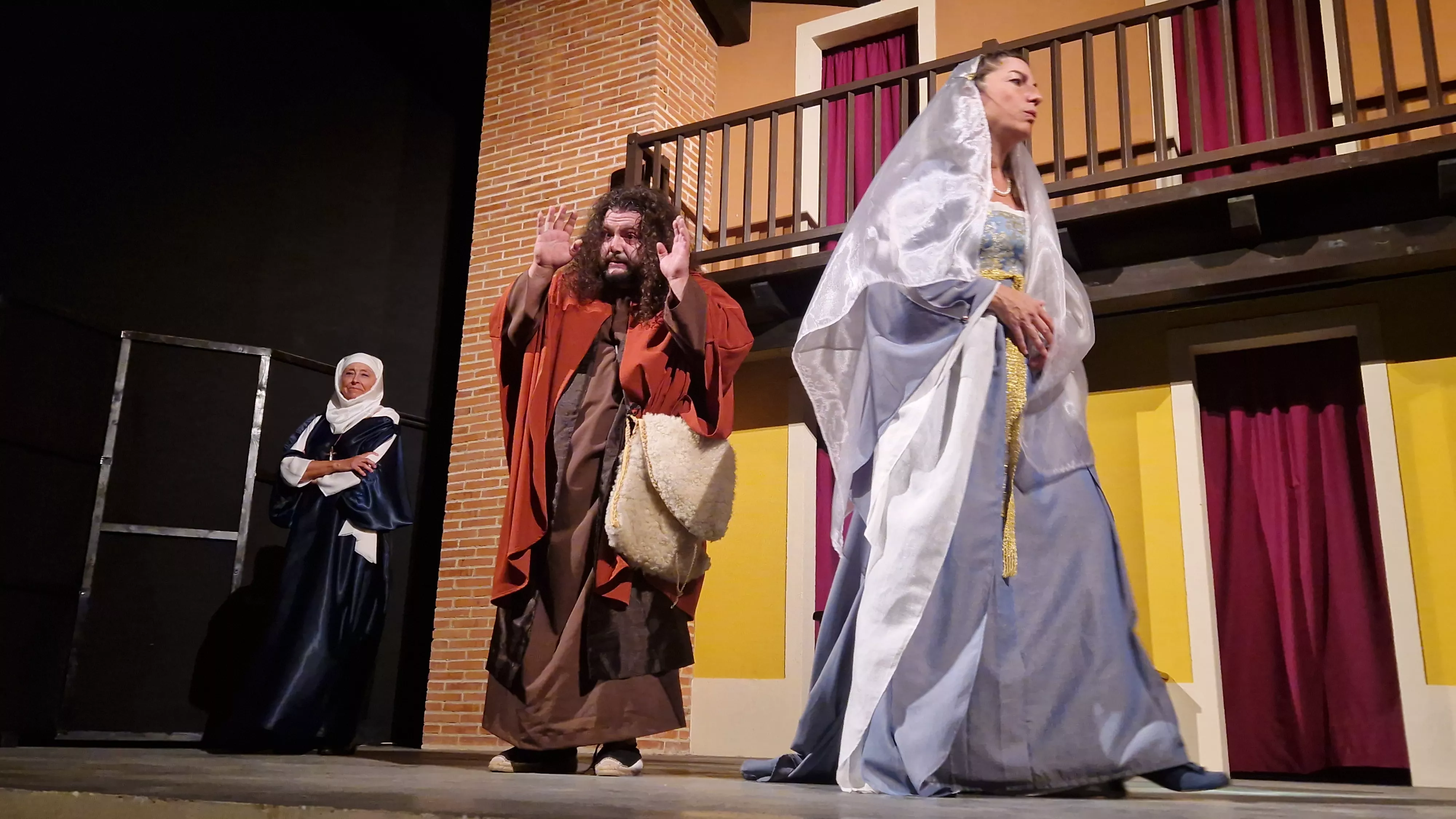 Teatro de Robres, representando a La Celestina. Foto Myriam Martínez 