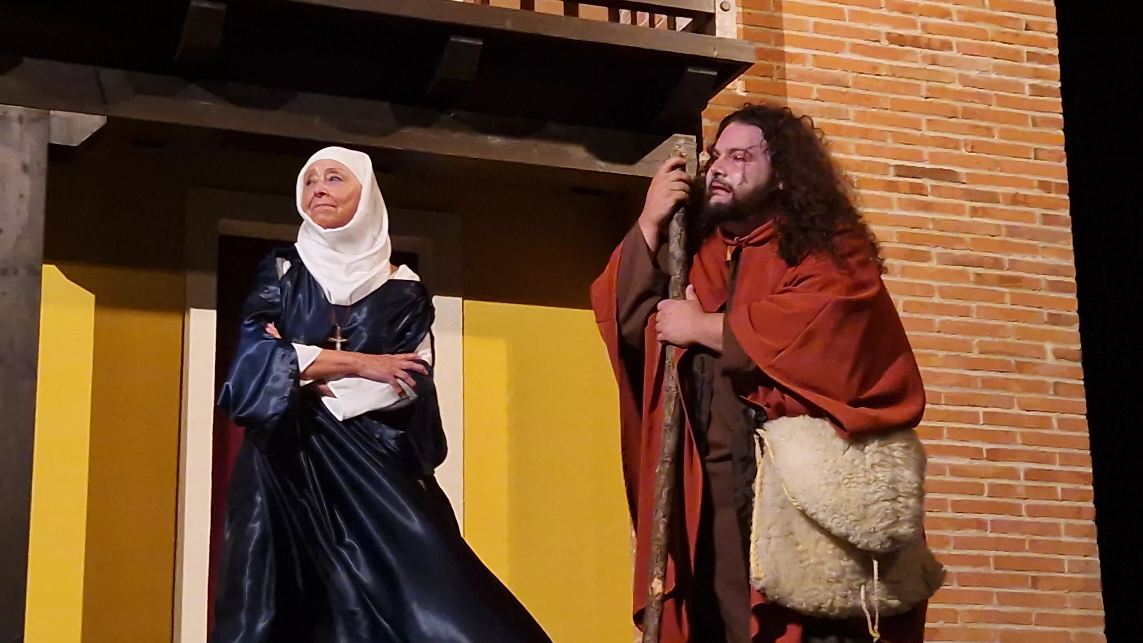 Teatro de Robres, representando a La Celestina. Foto Myriam Martínez 