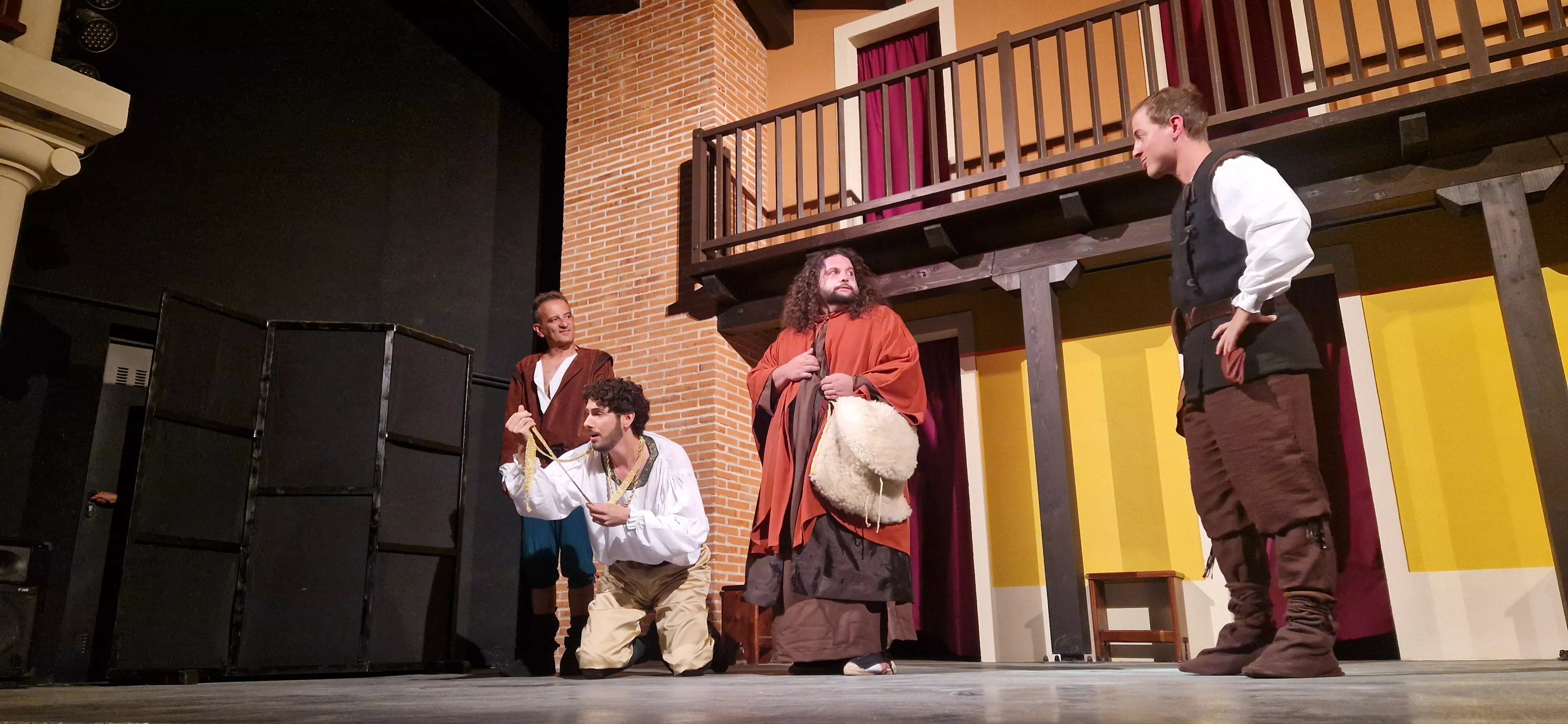 Teatro de Robres, representando a La Celestina. Foto Myriam Martínez 