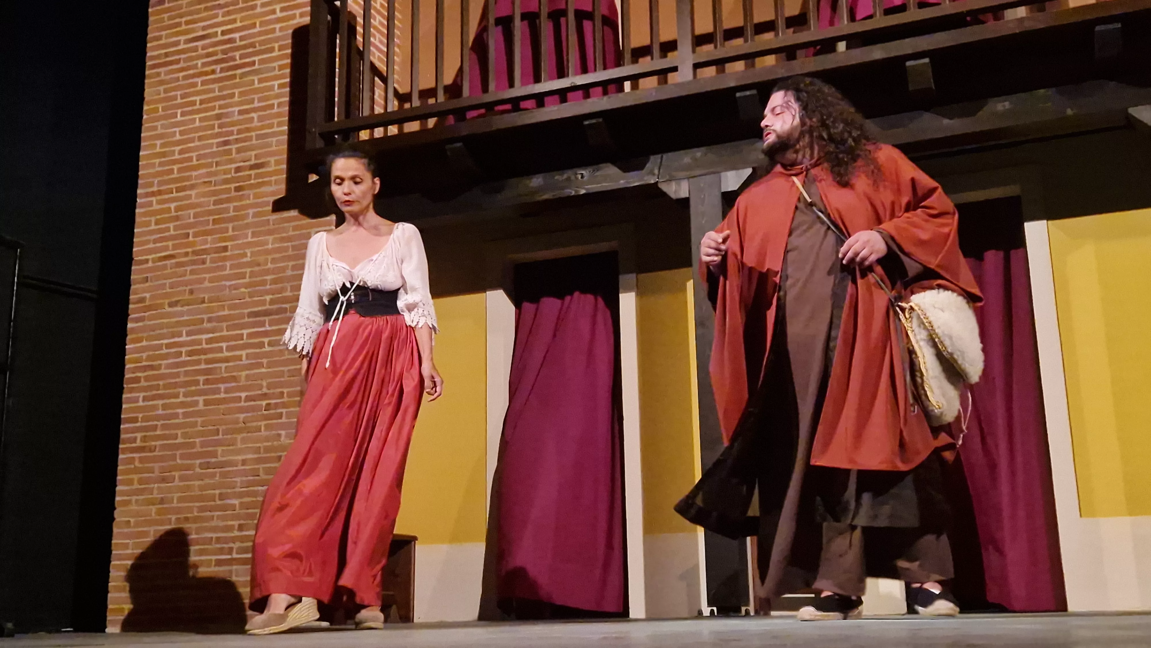 Teatro de Robres, representando a La Celestina. Foto Myriam Martínez 