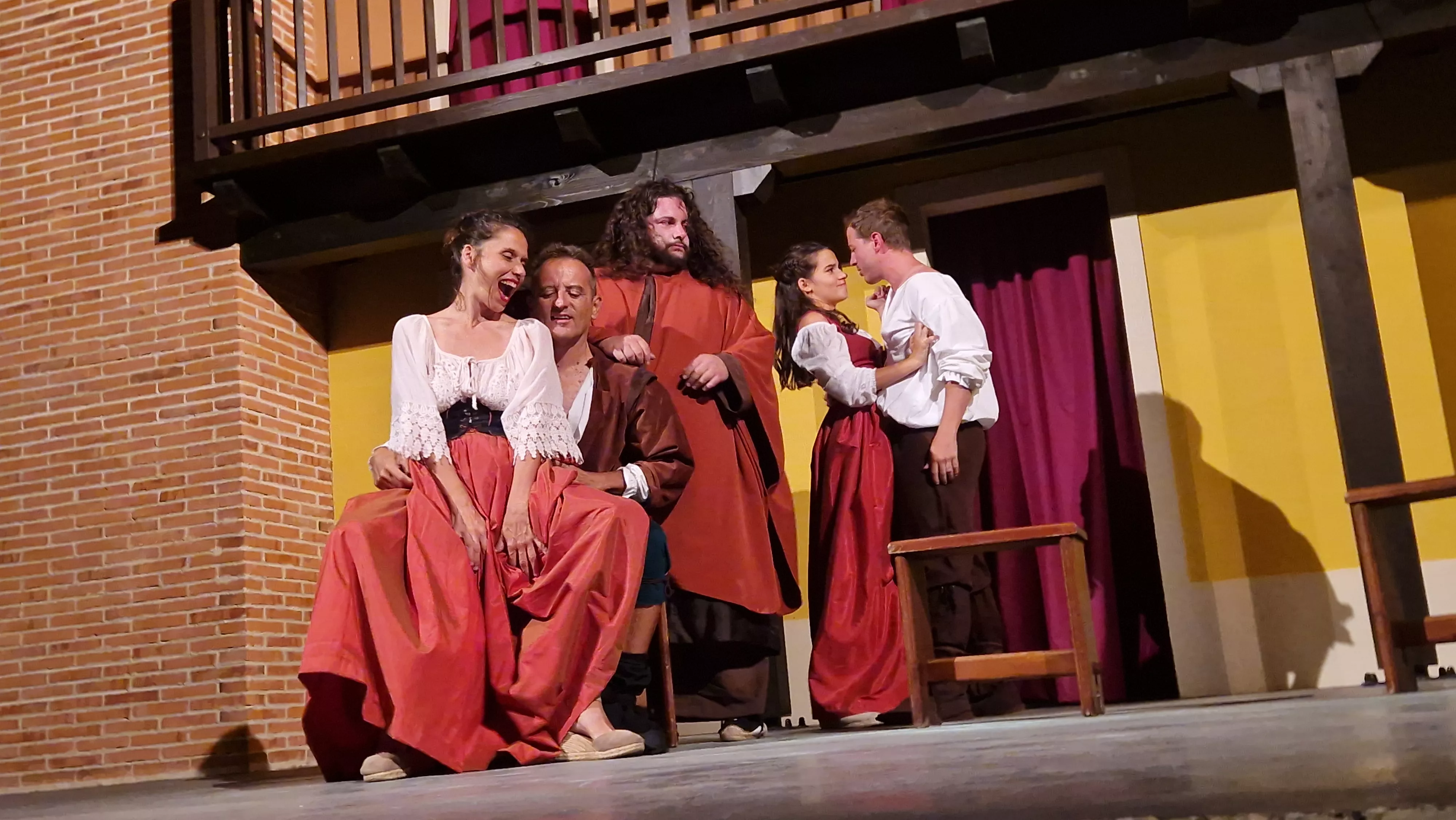 Teatro de Robres, representando a La Celestina. Foto Myriam Martínez 