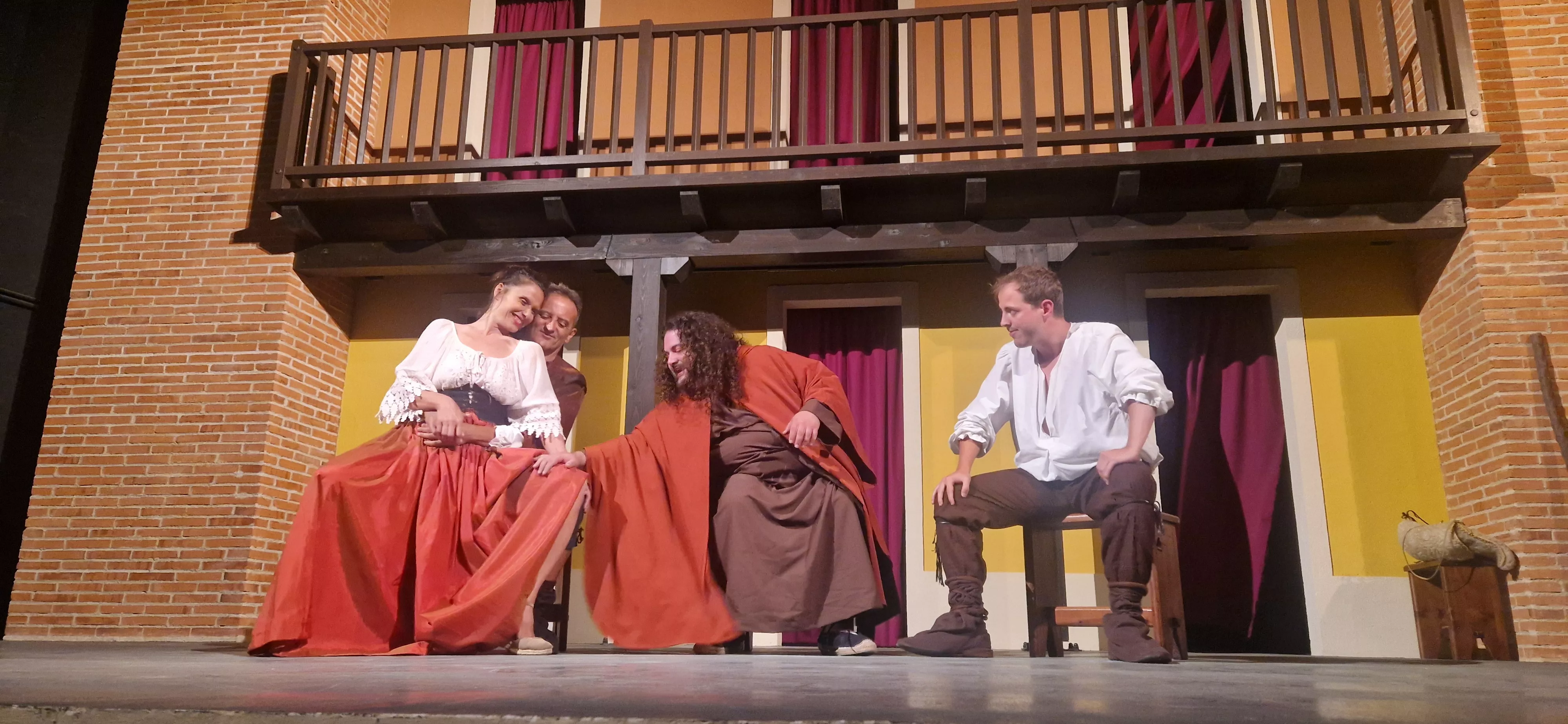 Teatro de Robres, representando a La Celestina. Foto Myriam Martínez 