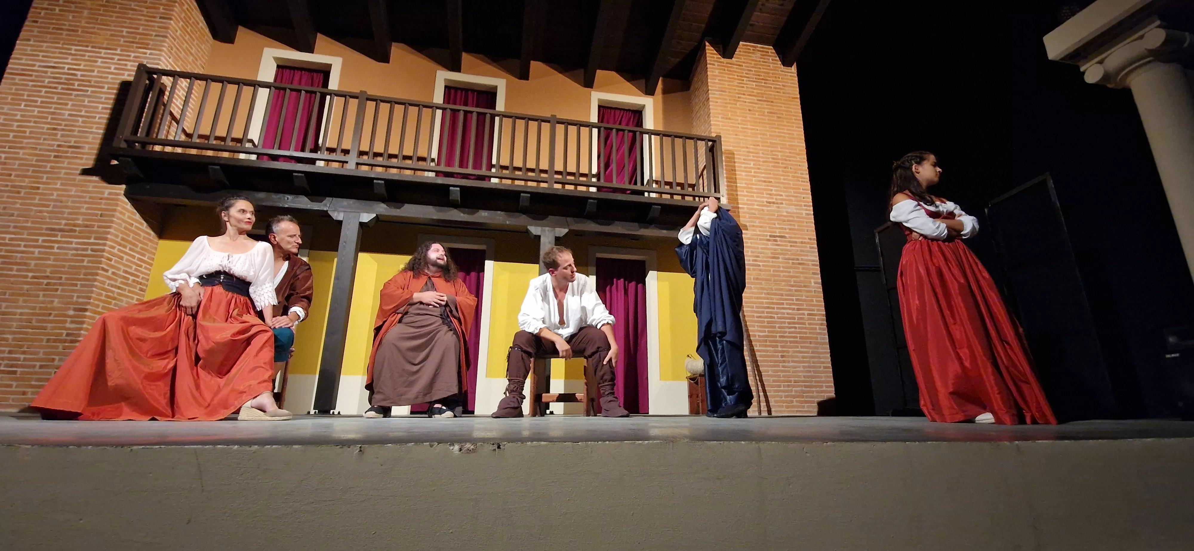 Teatro de Robres, representando a La Celestina. Foto Myriam Martínez 