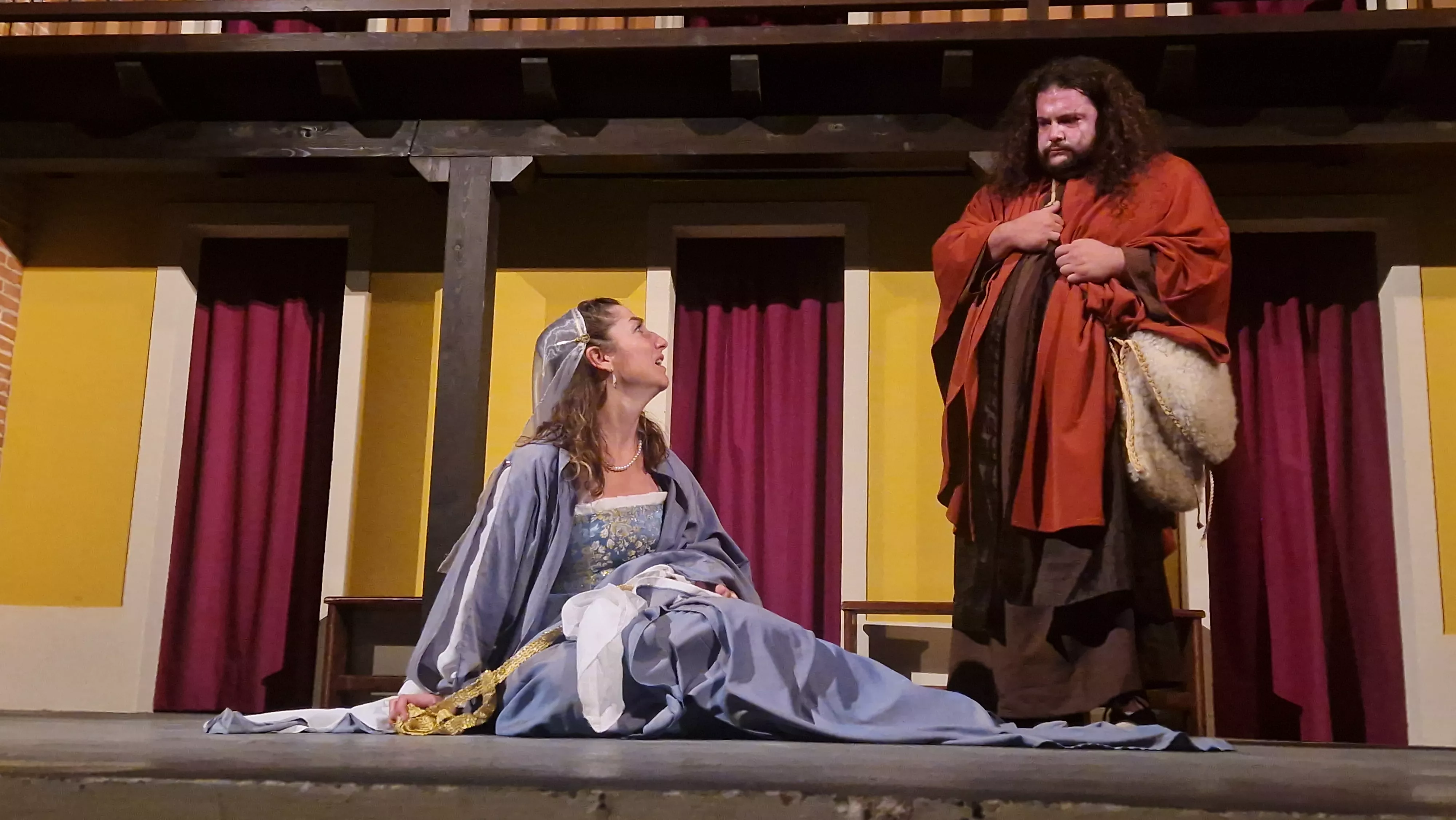 Teatro de Robres, representando a La Celestina. Foto Myriam Martínez 