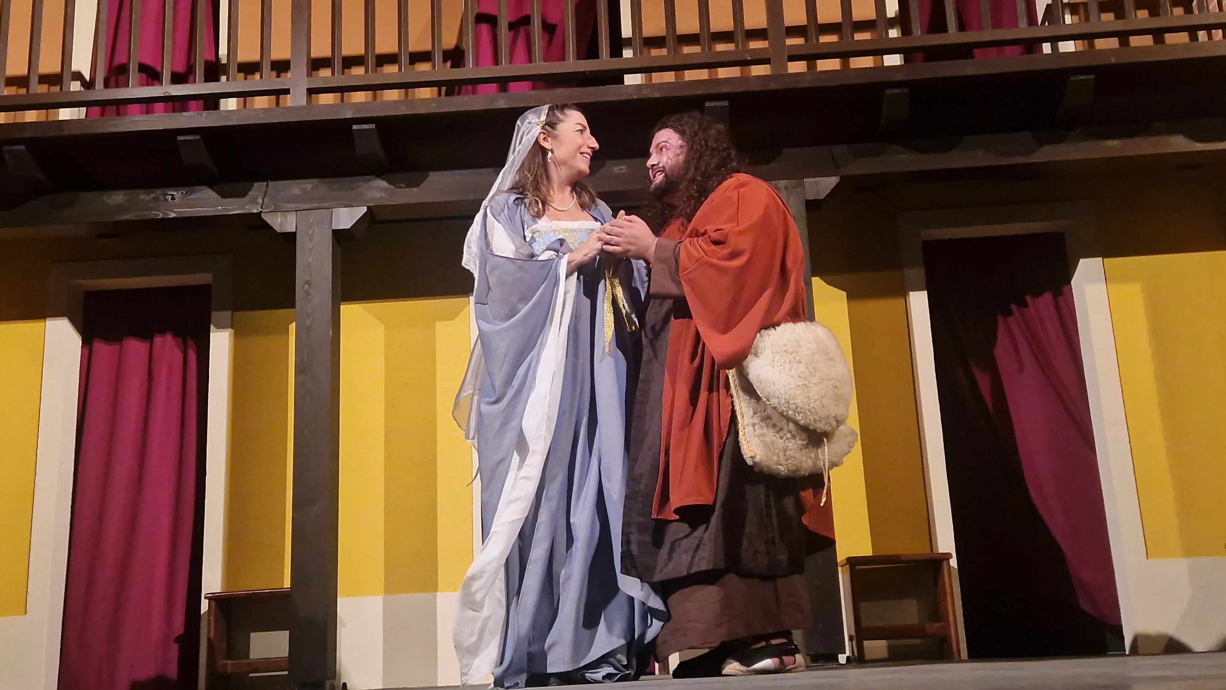 Teatro de Robres, representando a La Celestina. Foto Myriam Martínez 