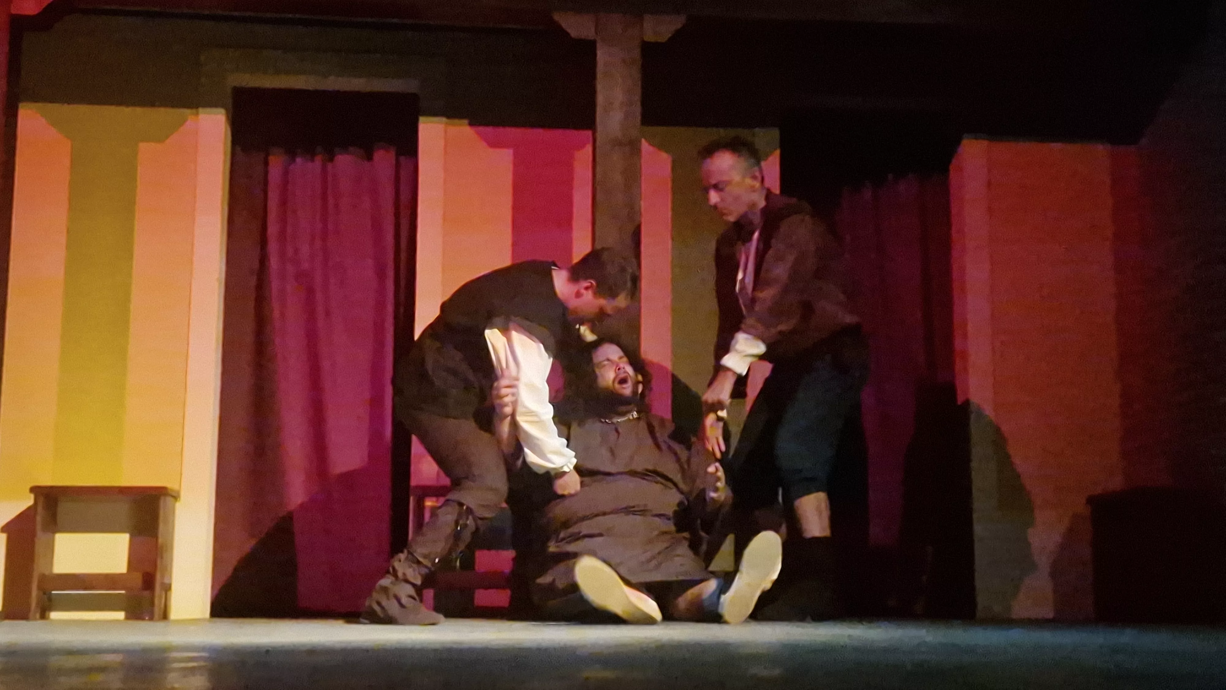 Teatro de Robres, representando a La Celestina. Foto Myriam Martínez 