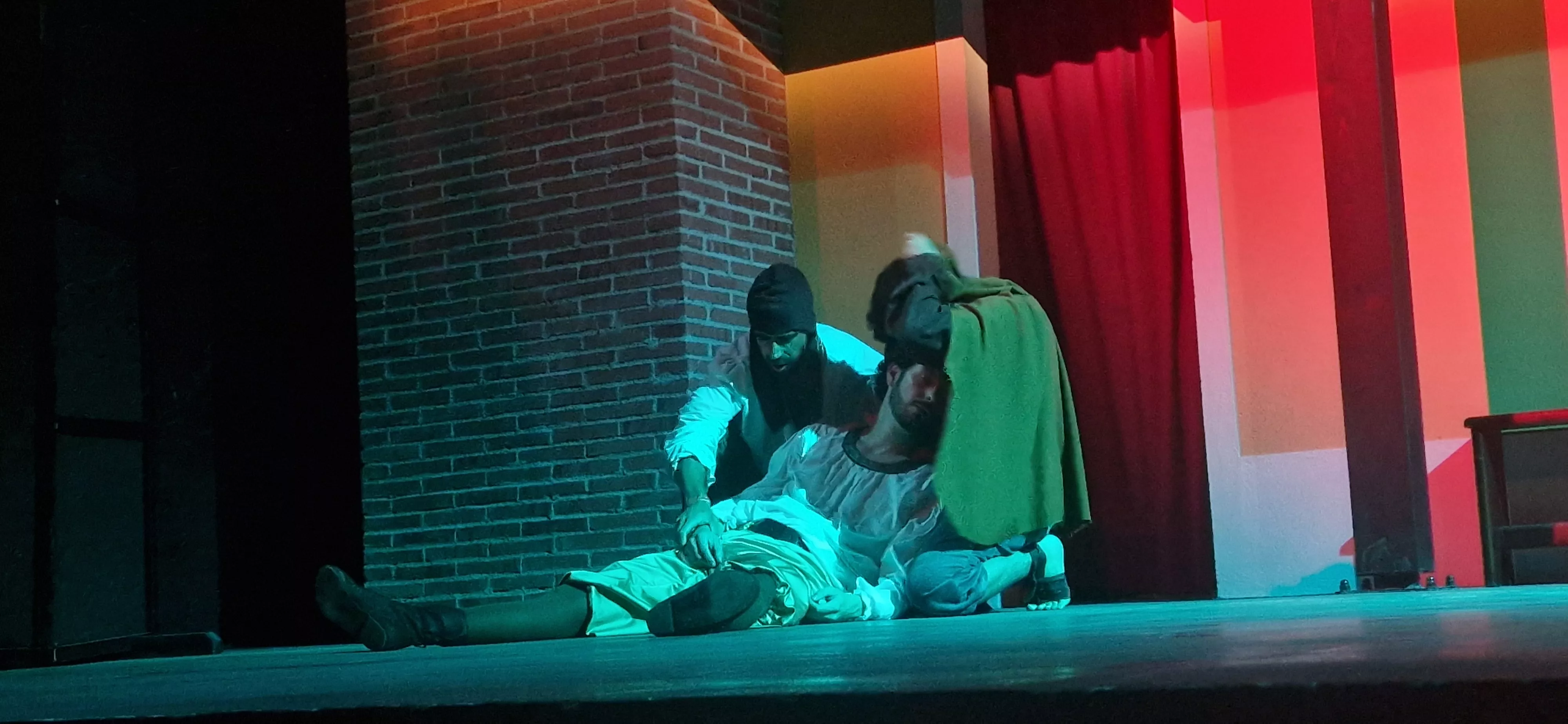 Teatro de Robres, representando a La Celestina. Foto Myriam Martínez 