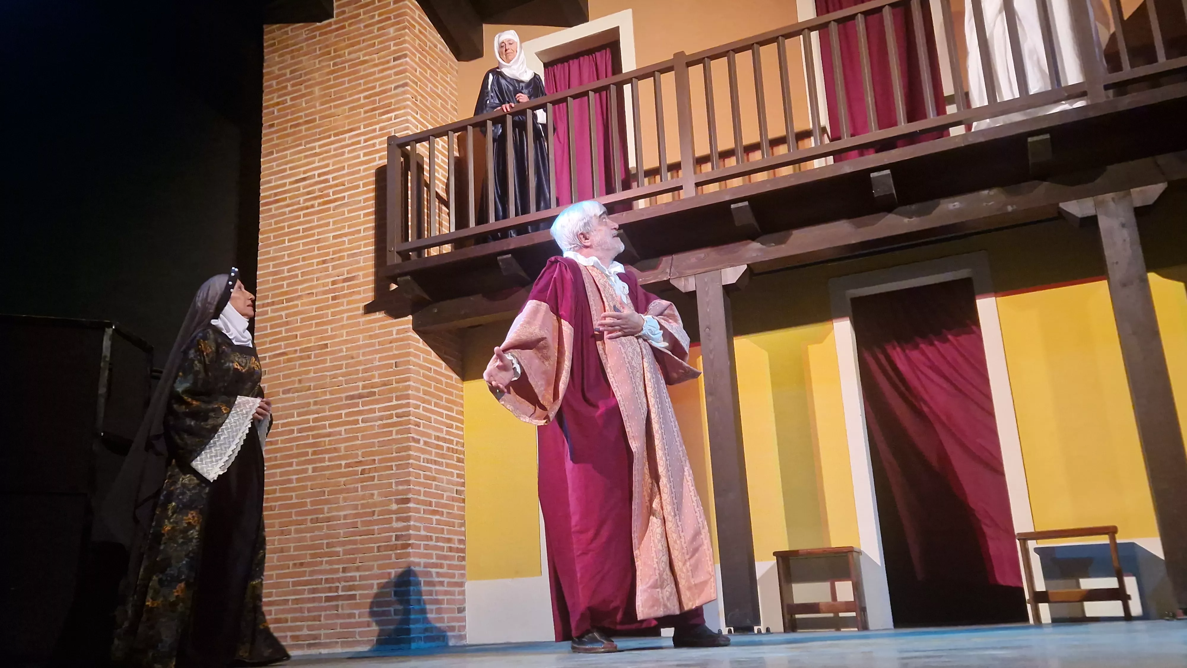 Teatro de Robres, representando a La Celestina. Foto Myriam Martínez 