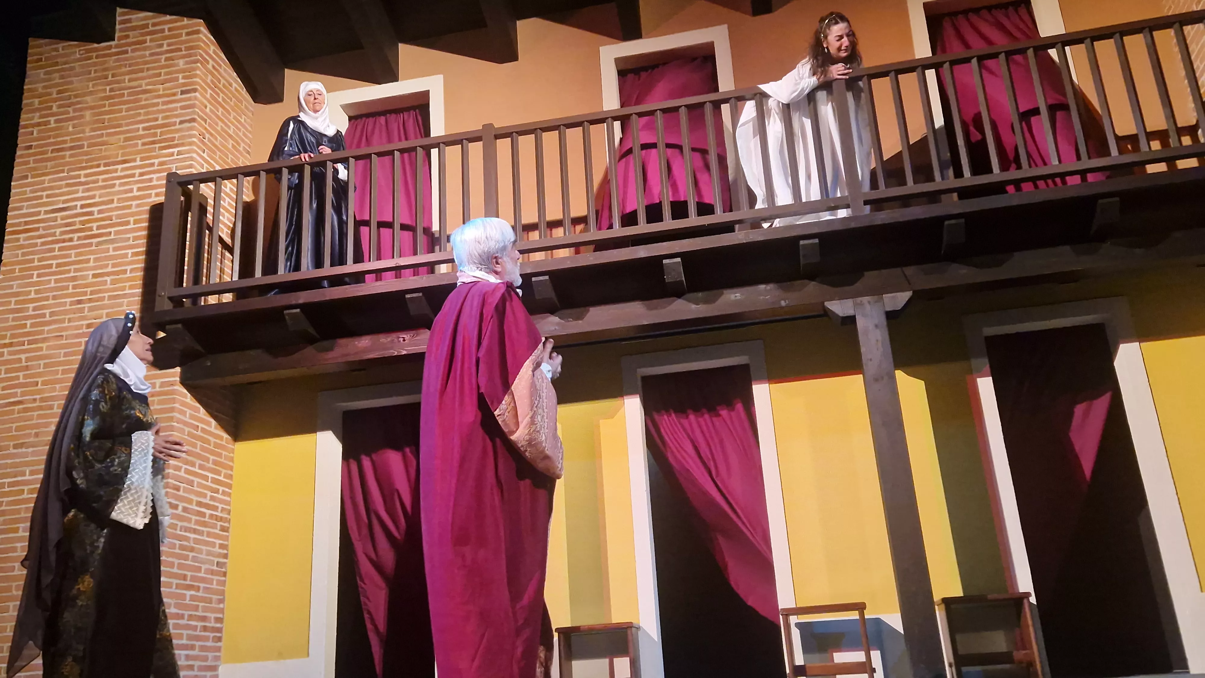 Teatro de Robres, representando a La Celestina. Foto Myriam Martínez 