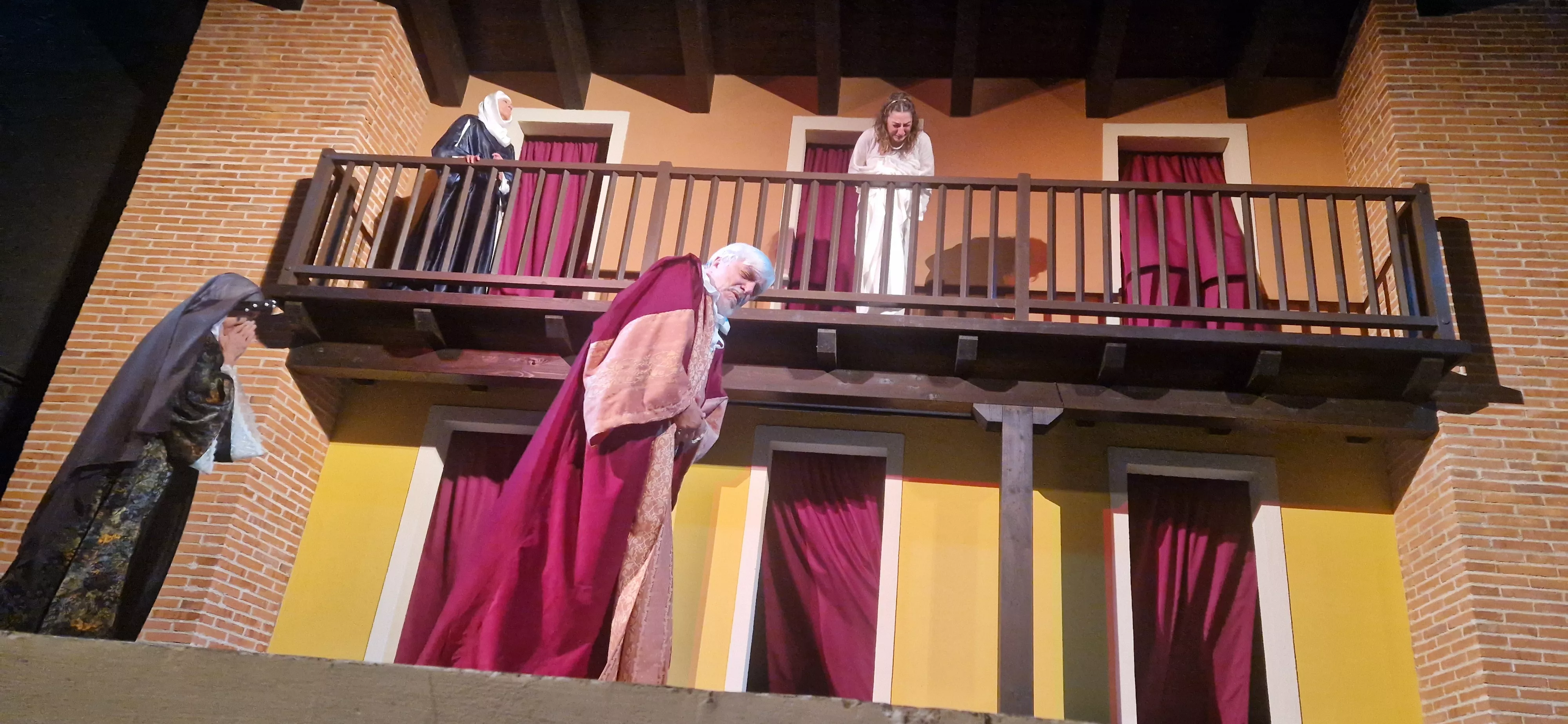 Teatro de Robres, representando a La Celestina. Foto Myriam Martínez 